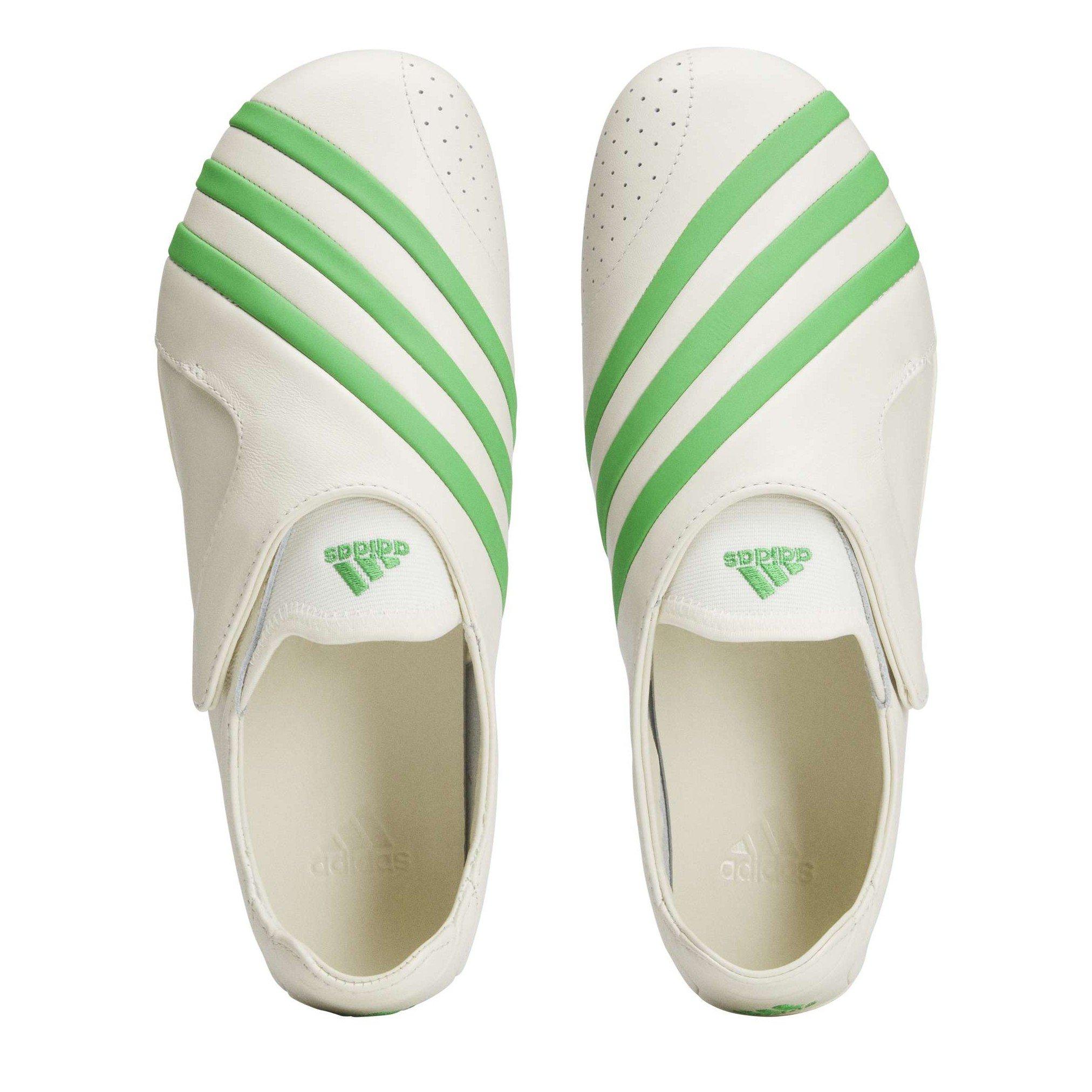 Wht/Green - adidas by Pharrell - Men's Yoga Vario Low-Top Trainers - 5