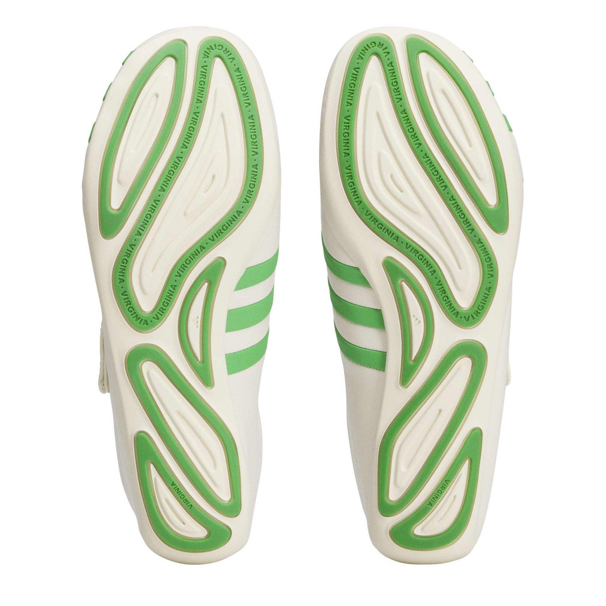 Wht/Green - adidas by Pharrell - Men's Yoga Vario Low-Top Trainers - 6
