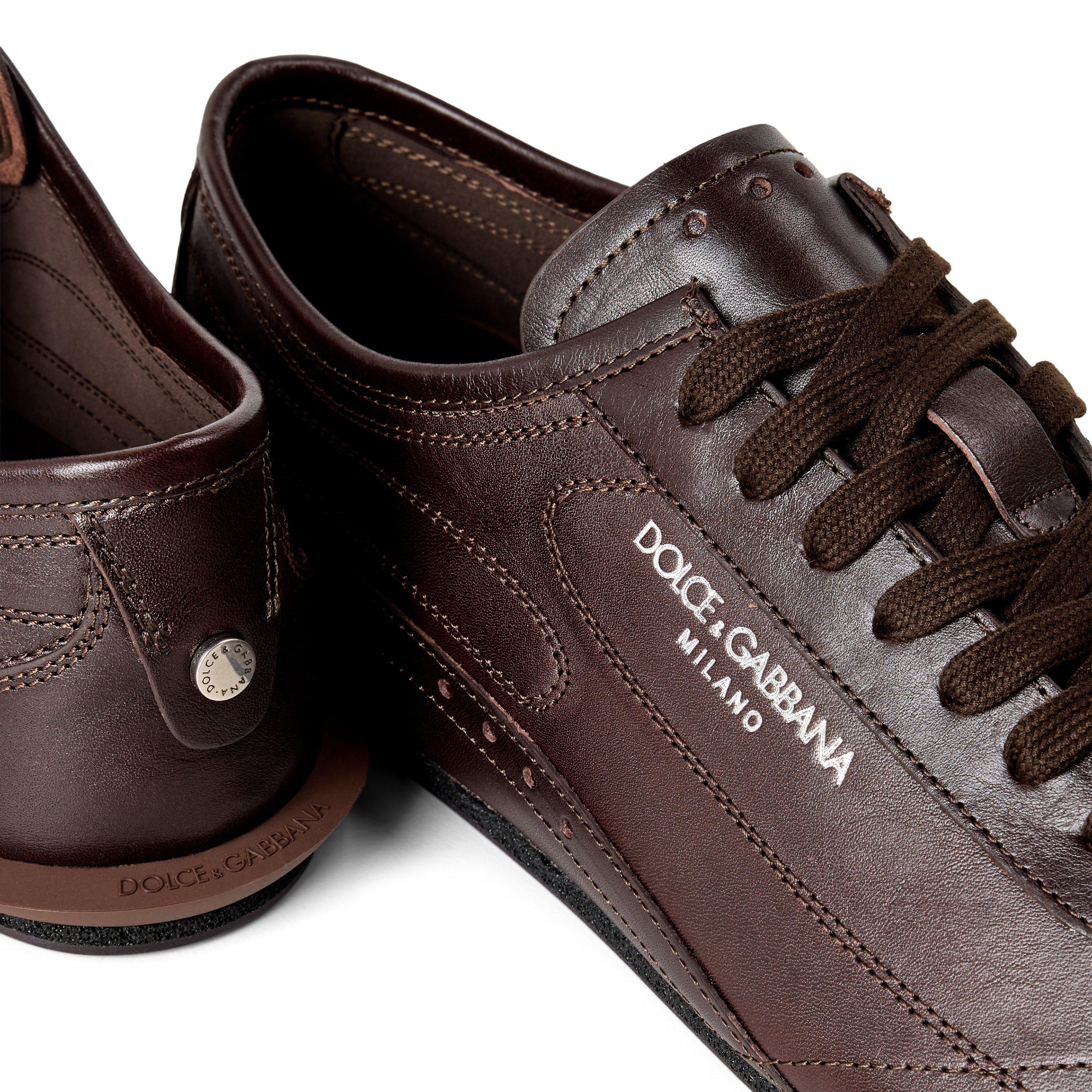 Chocolate - Dolce and Gabbana - DG Lthr Derbies Low Sn64 - 3