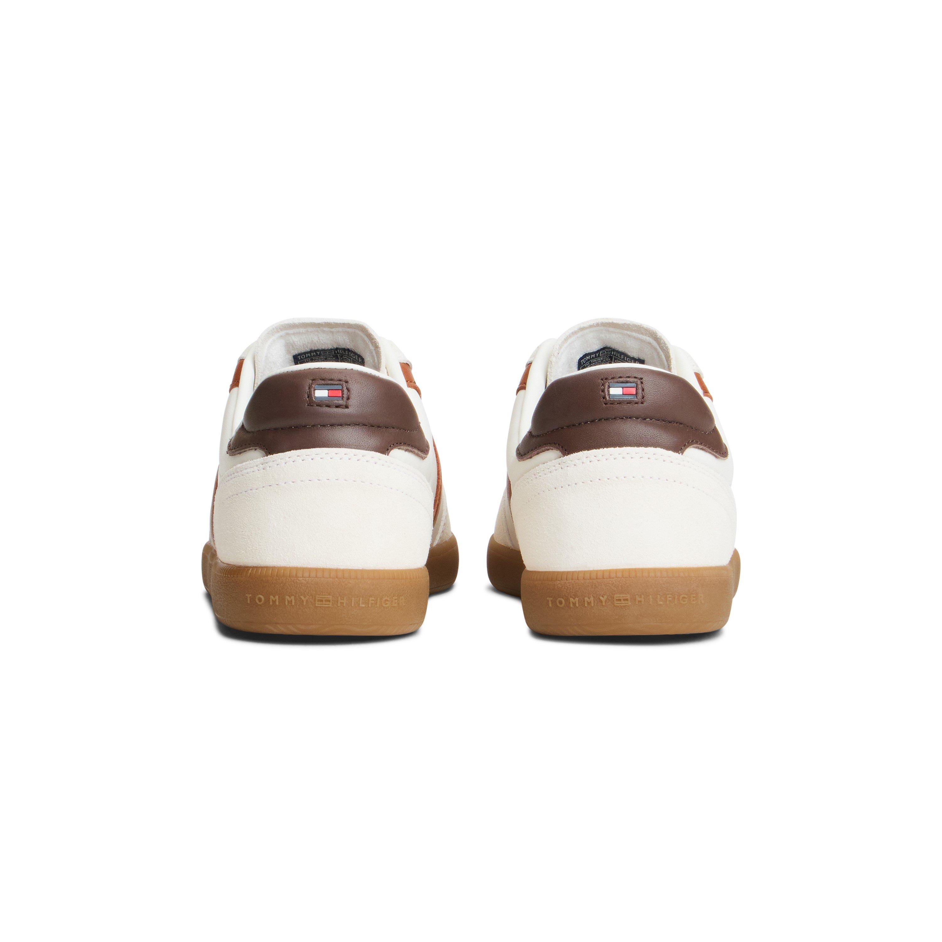 Ecru - Tommy Hilfiger - Men's Tribeca Suede Low-Top Trainers - 3
