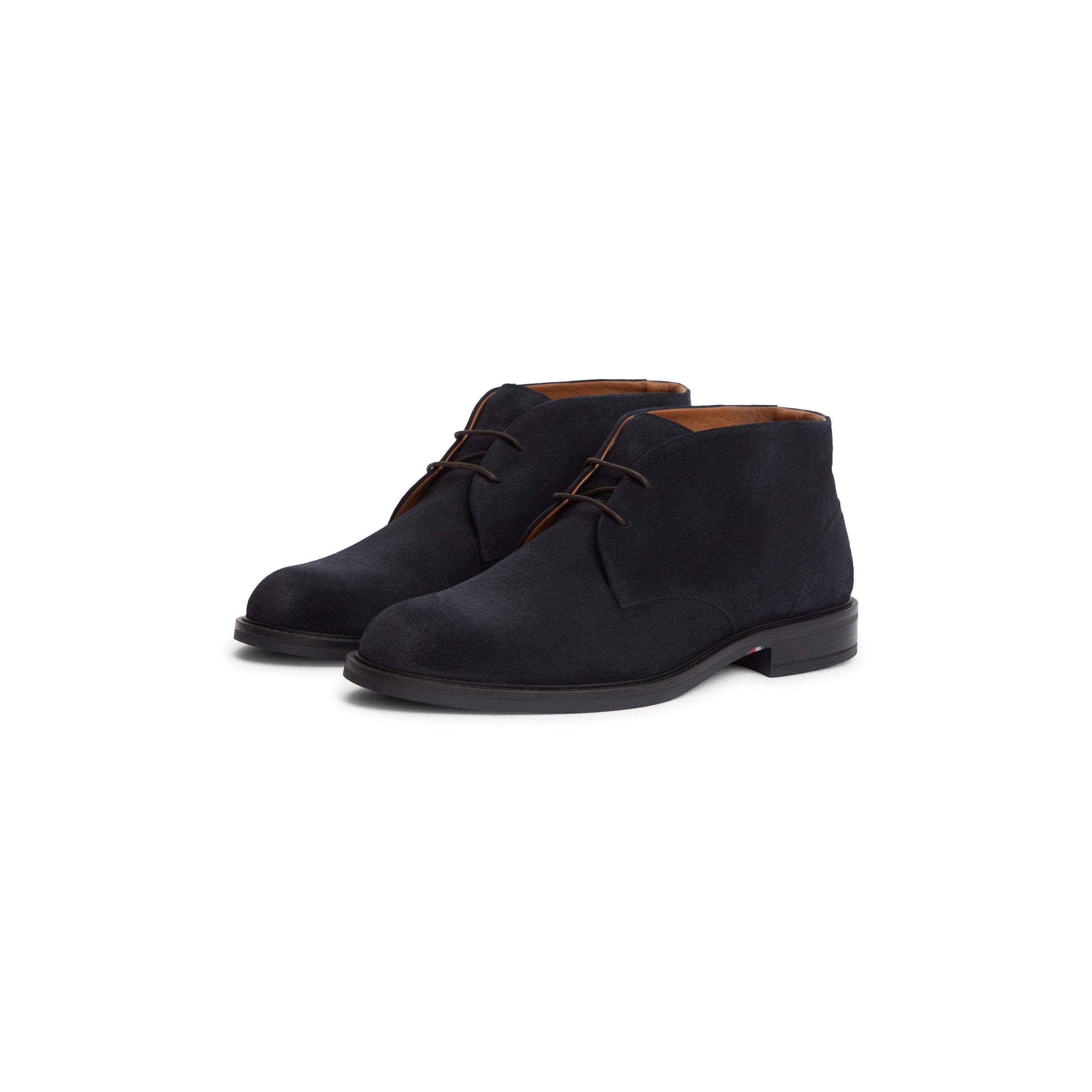Navy Blue - Tommy Hilfiger - Tommy Corp Chukka Sn64 - 2