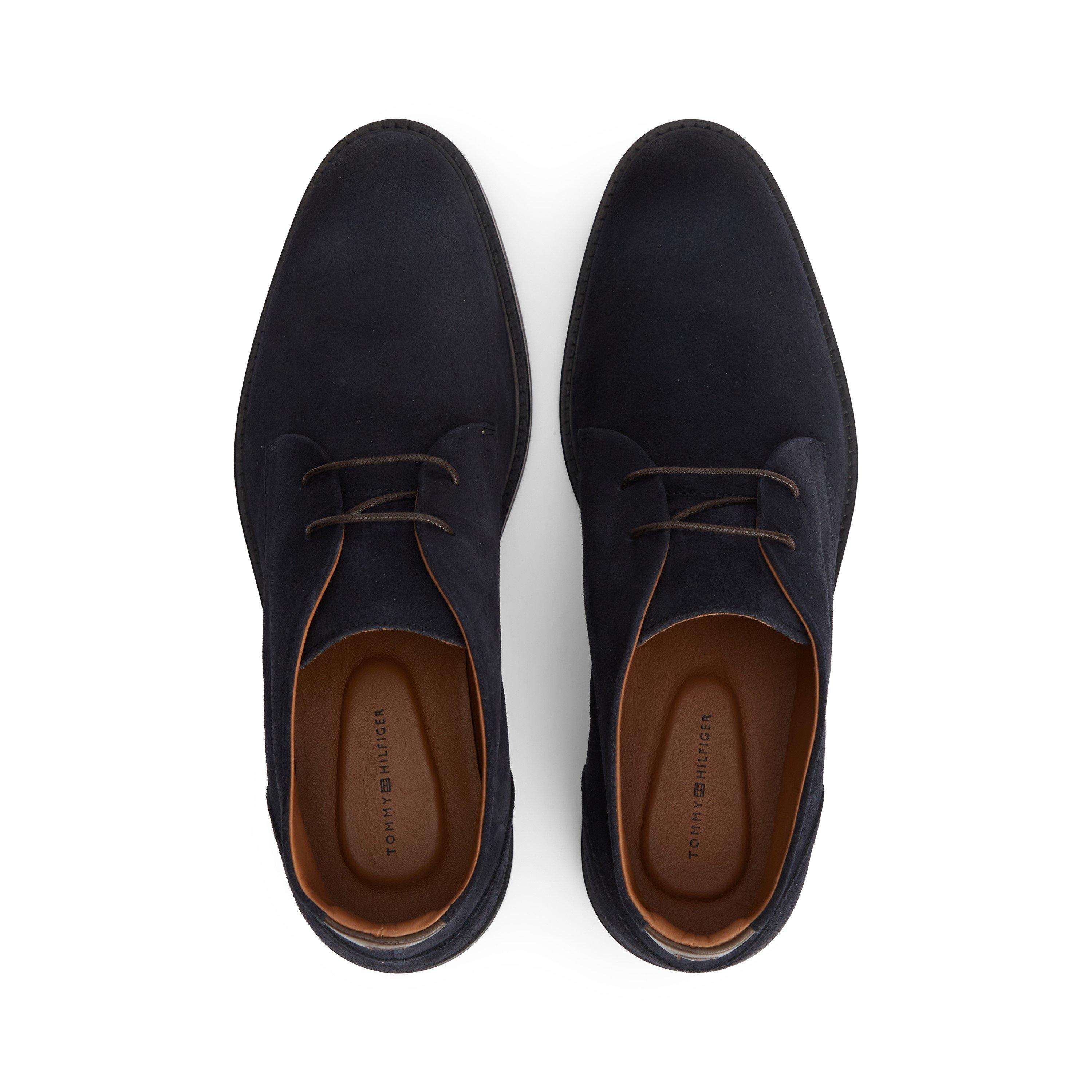 Navy Blue - Tommy Hilfiger - Tommy Corp Chukka Sn64 - 3