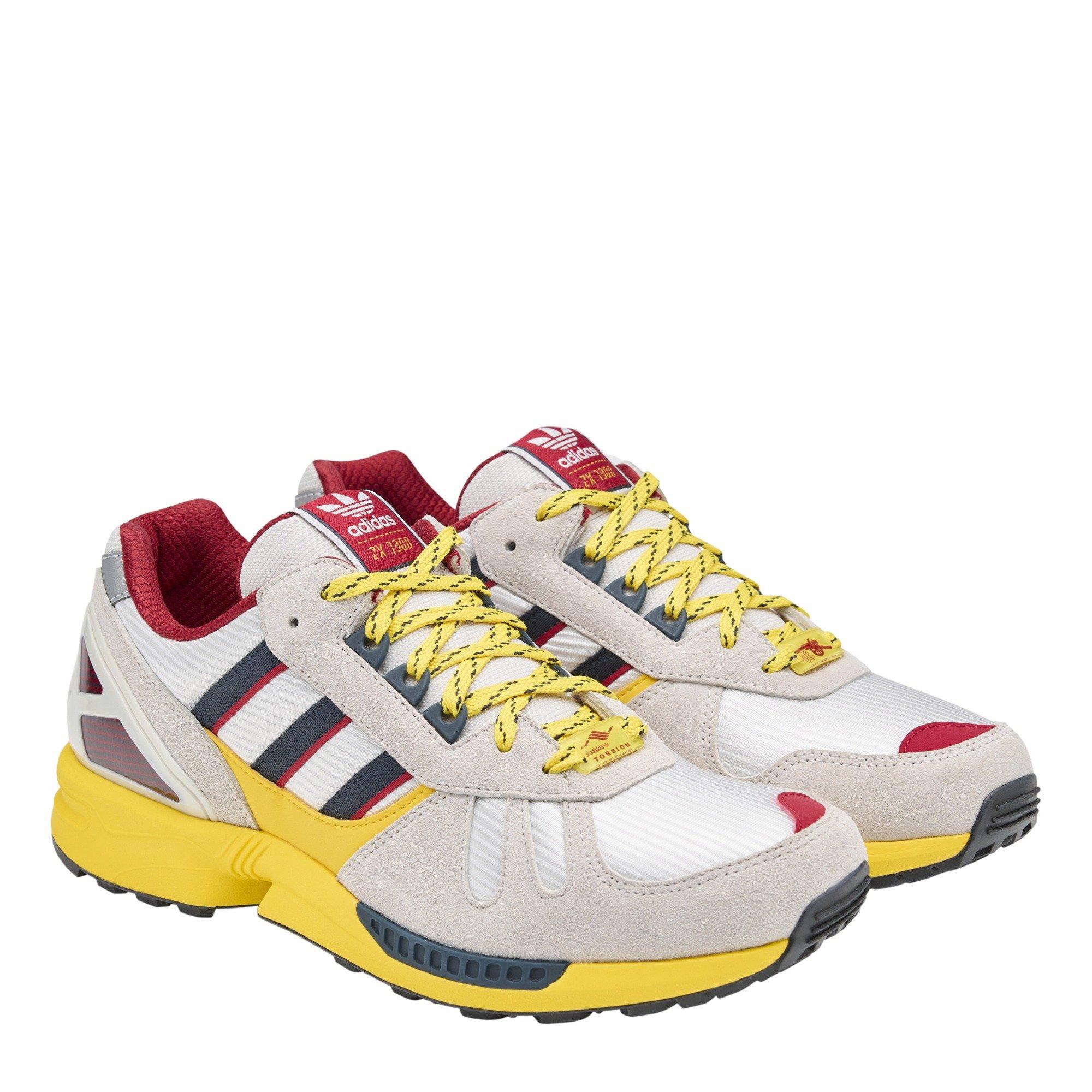 Chalk/Yllw/Ink - adidas - adidas AFC zx 7300 Sn64 - 3