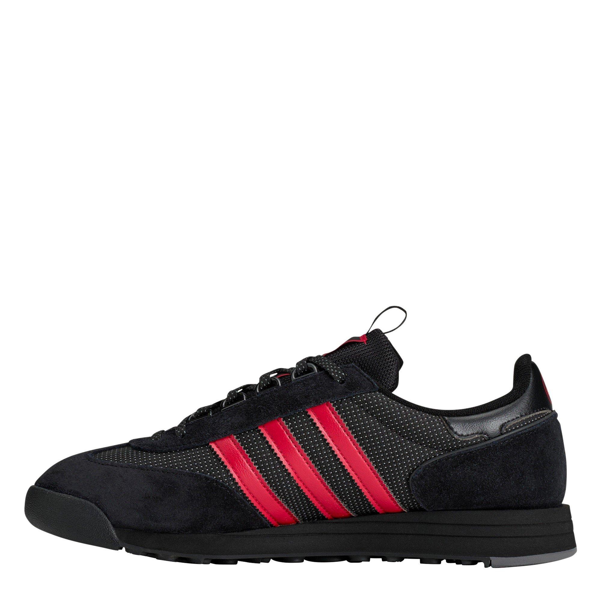 Black/Red - adidas - Men's Spezial F.C. Low-Top Trainers - 2