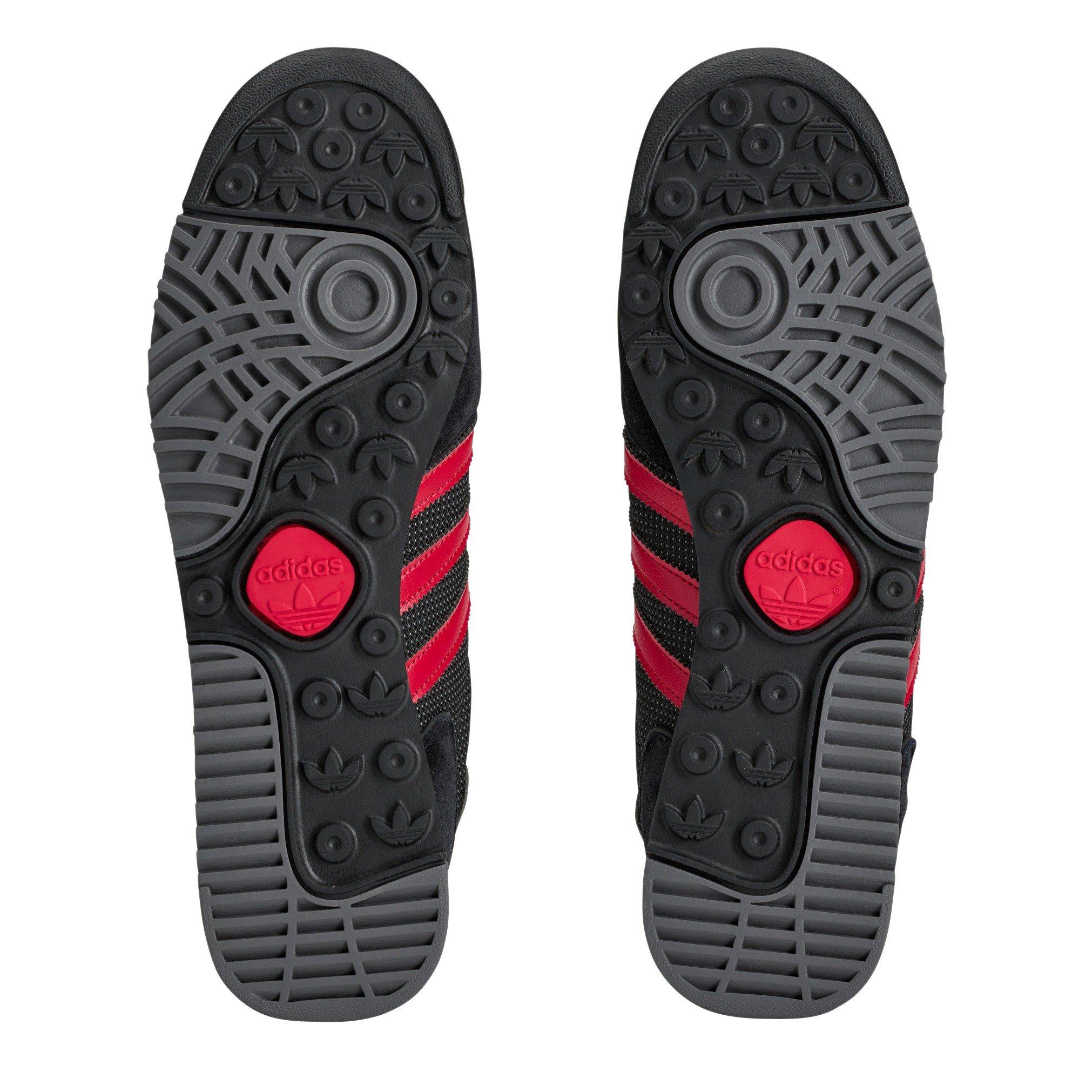 Black/Red - adidas - Men's Spezial F.C. Low-Top Trainers - 3