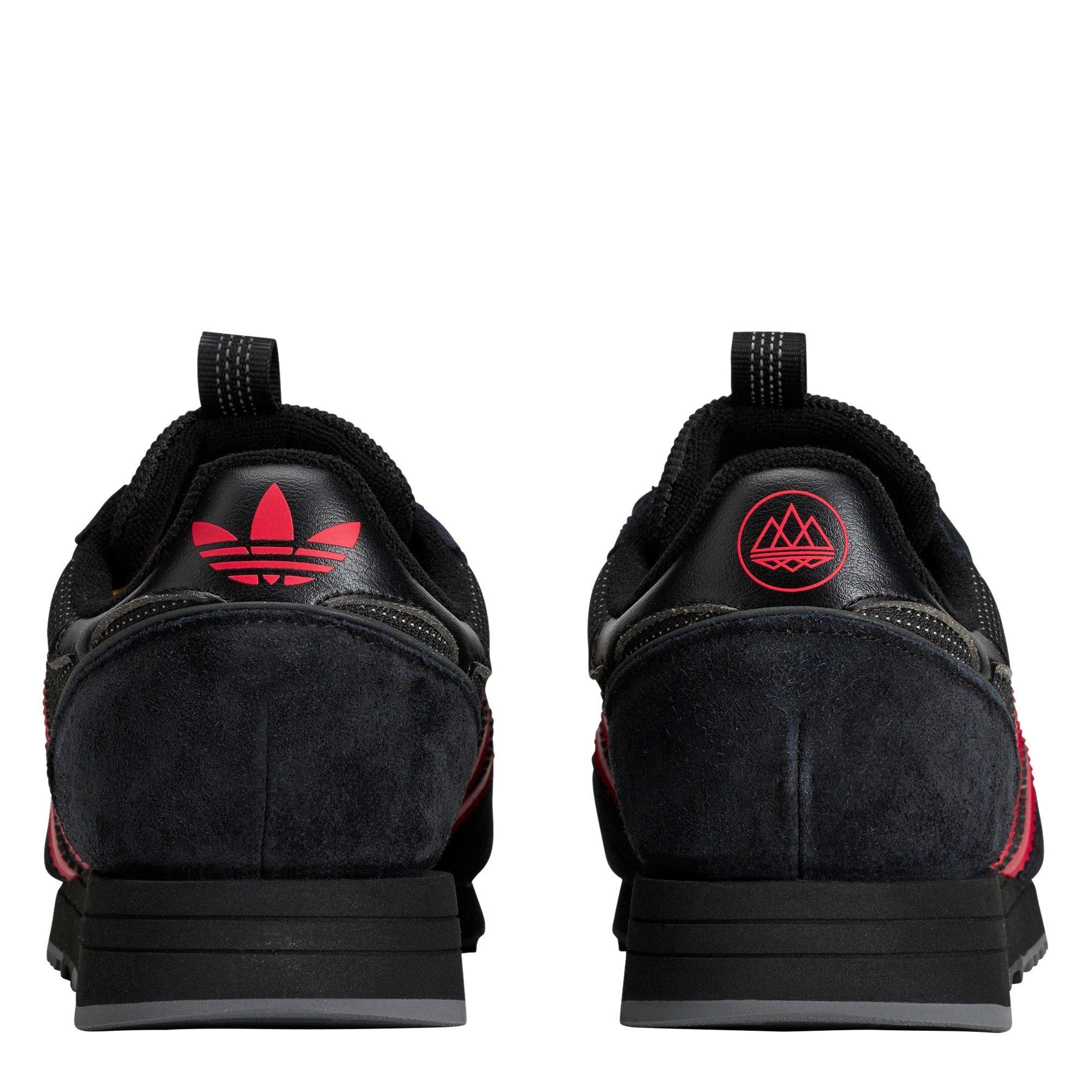 Black/Red - adidas - Men's Spezial F.C. Low-Top Trainers - 6