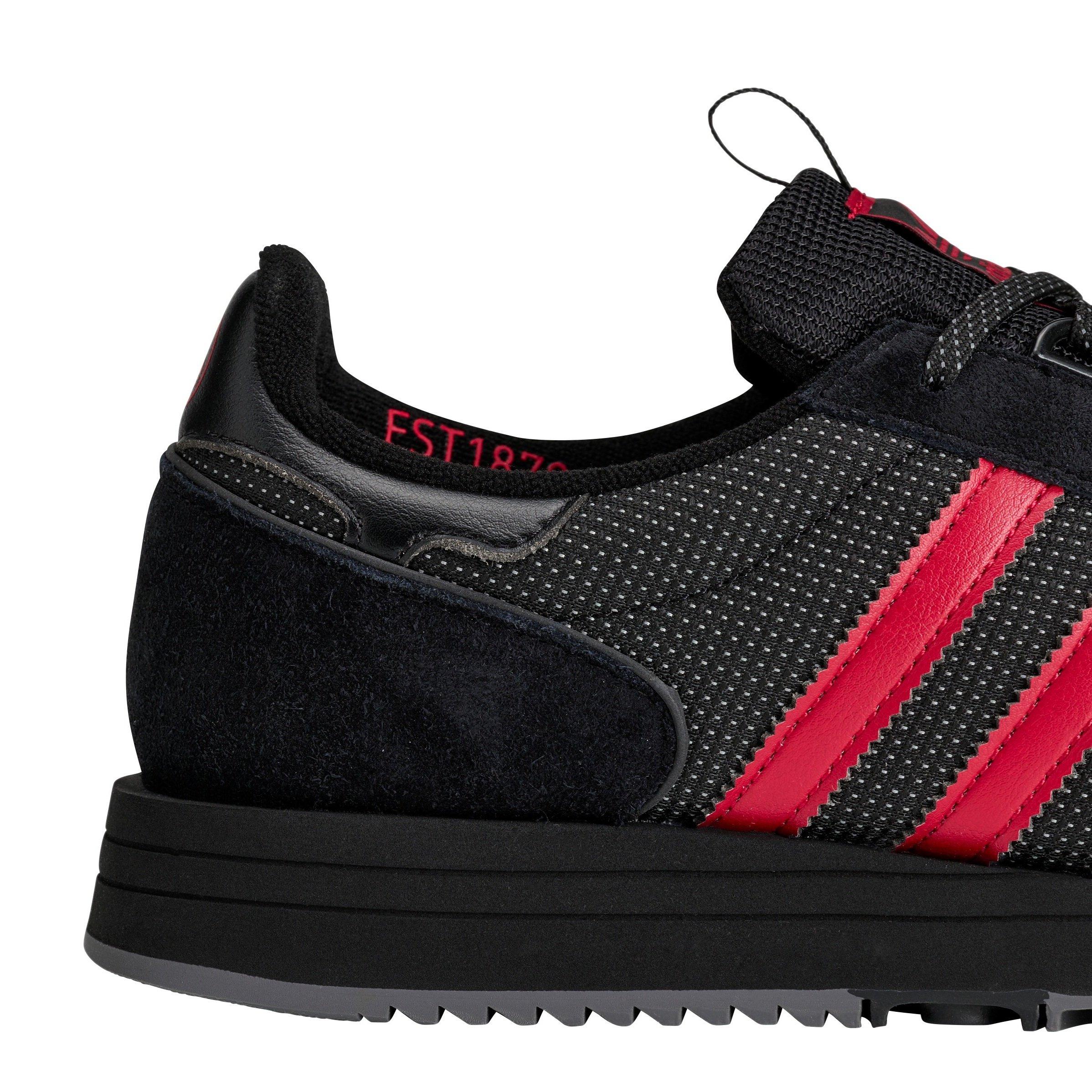 Black/Red - adidas - Men's Spezial F.C. Low-Top Trainers - 7