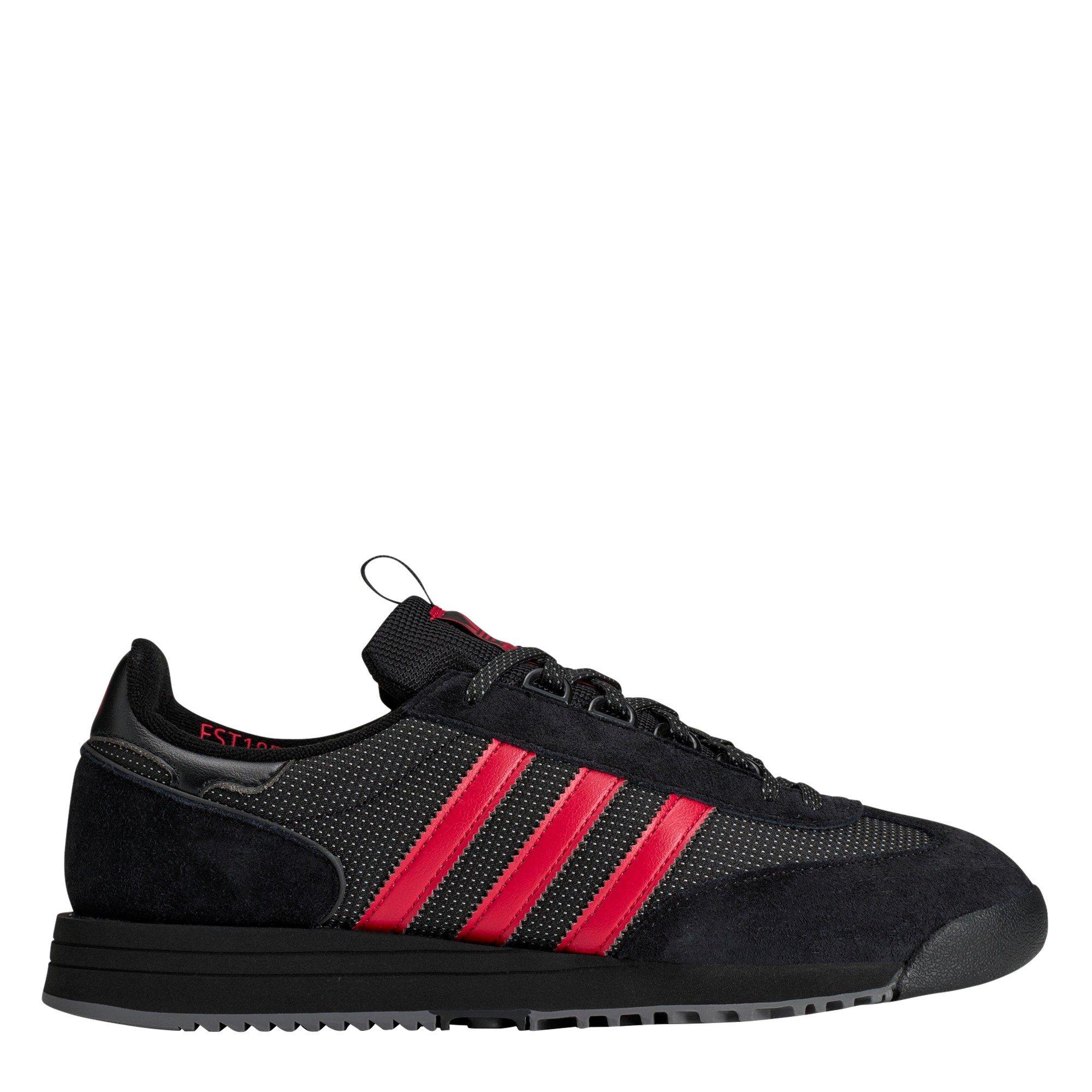 Black/Red - adidas - Men's Spezial F.C. Low-Top Trainers - 9