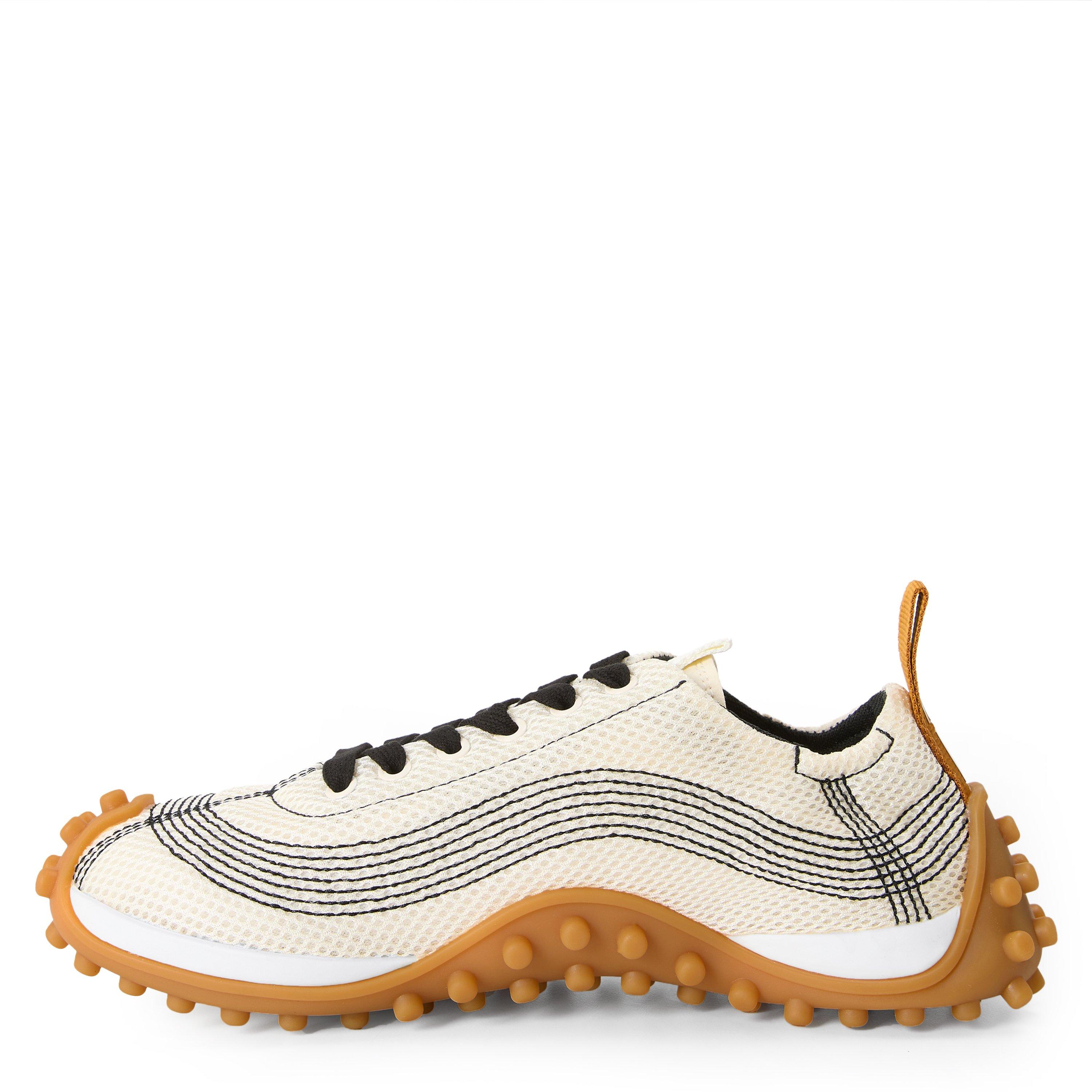 Ivory/Black - Ami Paris - Men's Mirage Low-Top Trainers - 2