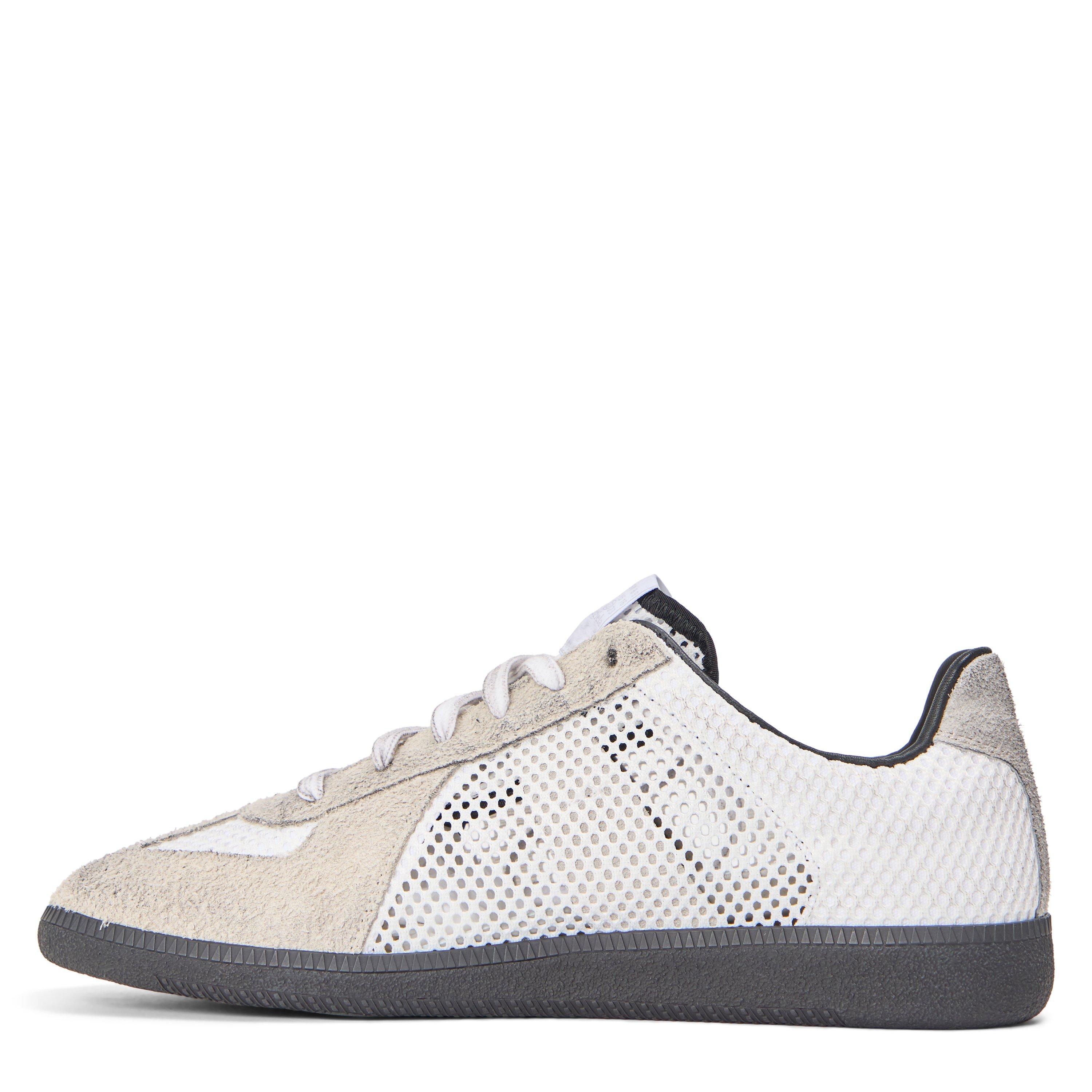 White/Grey - Maison Margiela - Men's Mesh Sneaker Low-Top Trainers - 2
