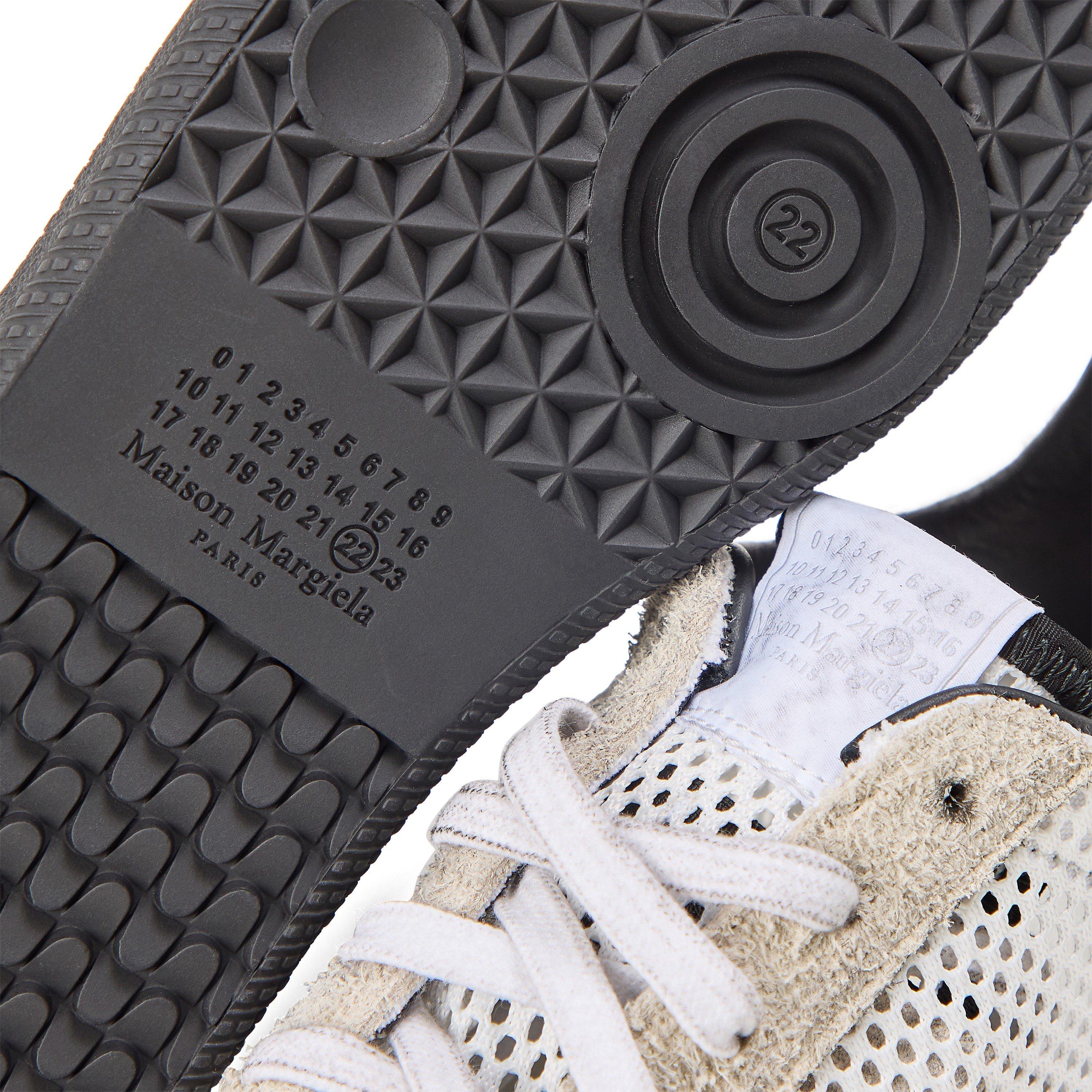 White/Grey - Maison Margiela - Men's Mesh Sneaker Low-Top Trainers - 3