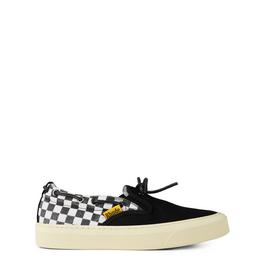 Rhude Checker Slip On Sneakers