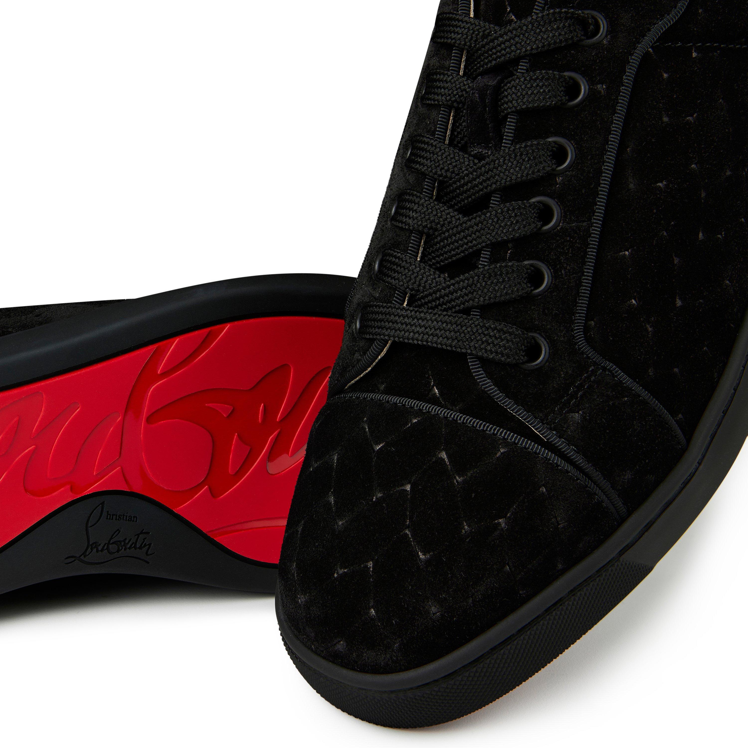 Suede louboutin sneakers online