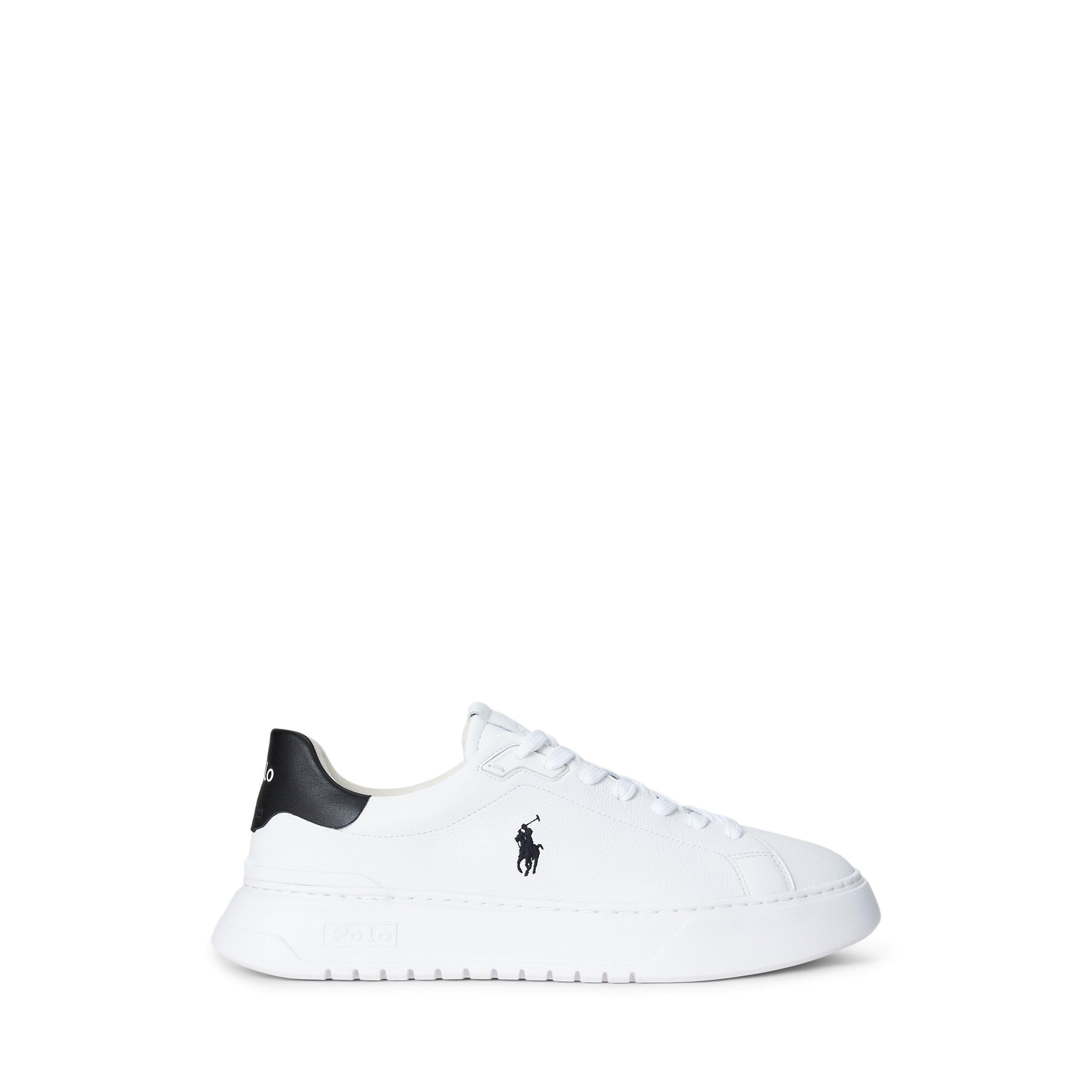 Men's RLite Court Leather Low-Top Trainers