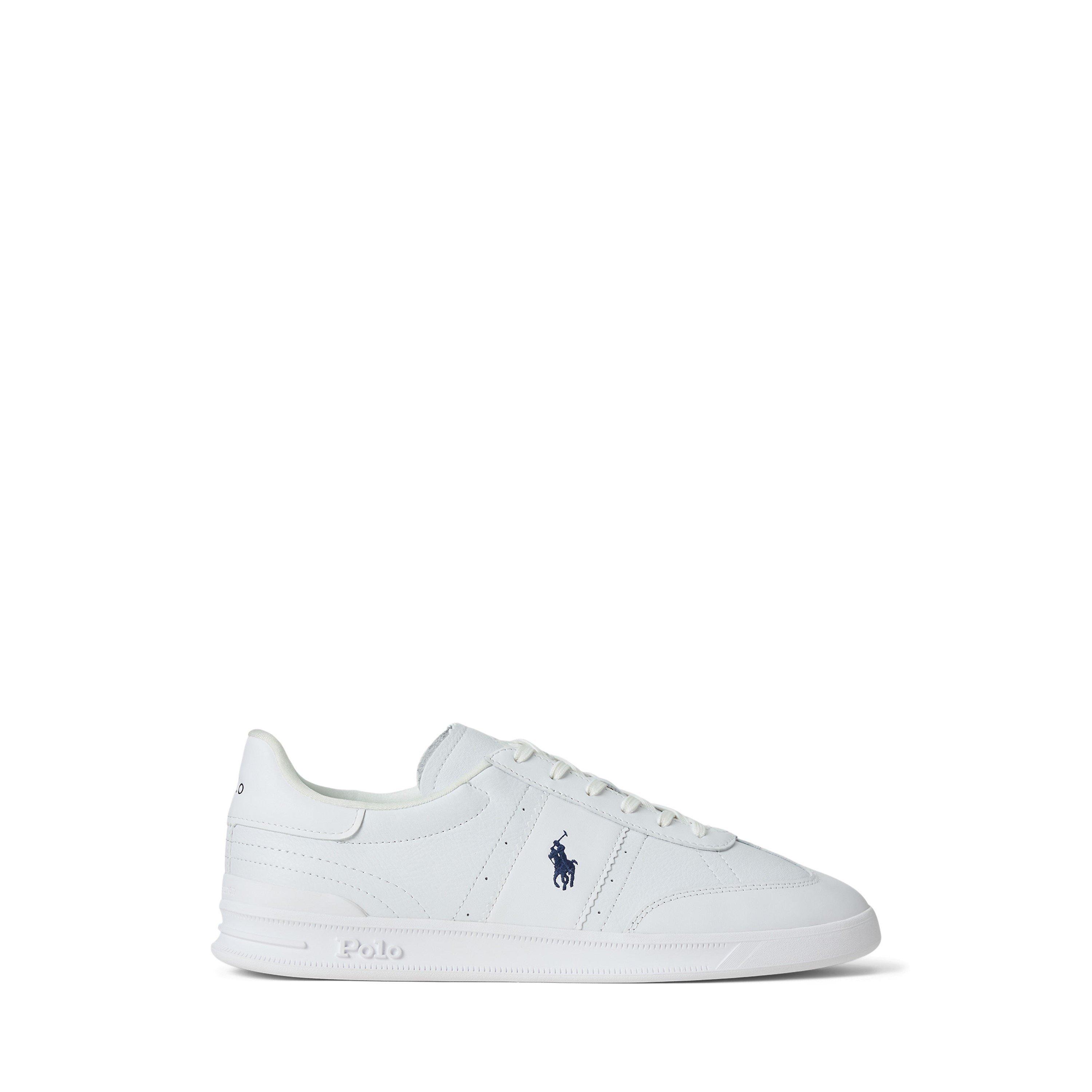White/Navy - Polo Ralph Lauren - Men's Low-Top Trainers - 1