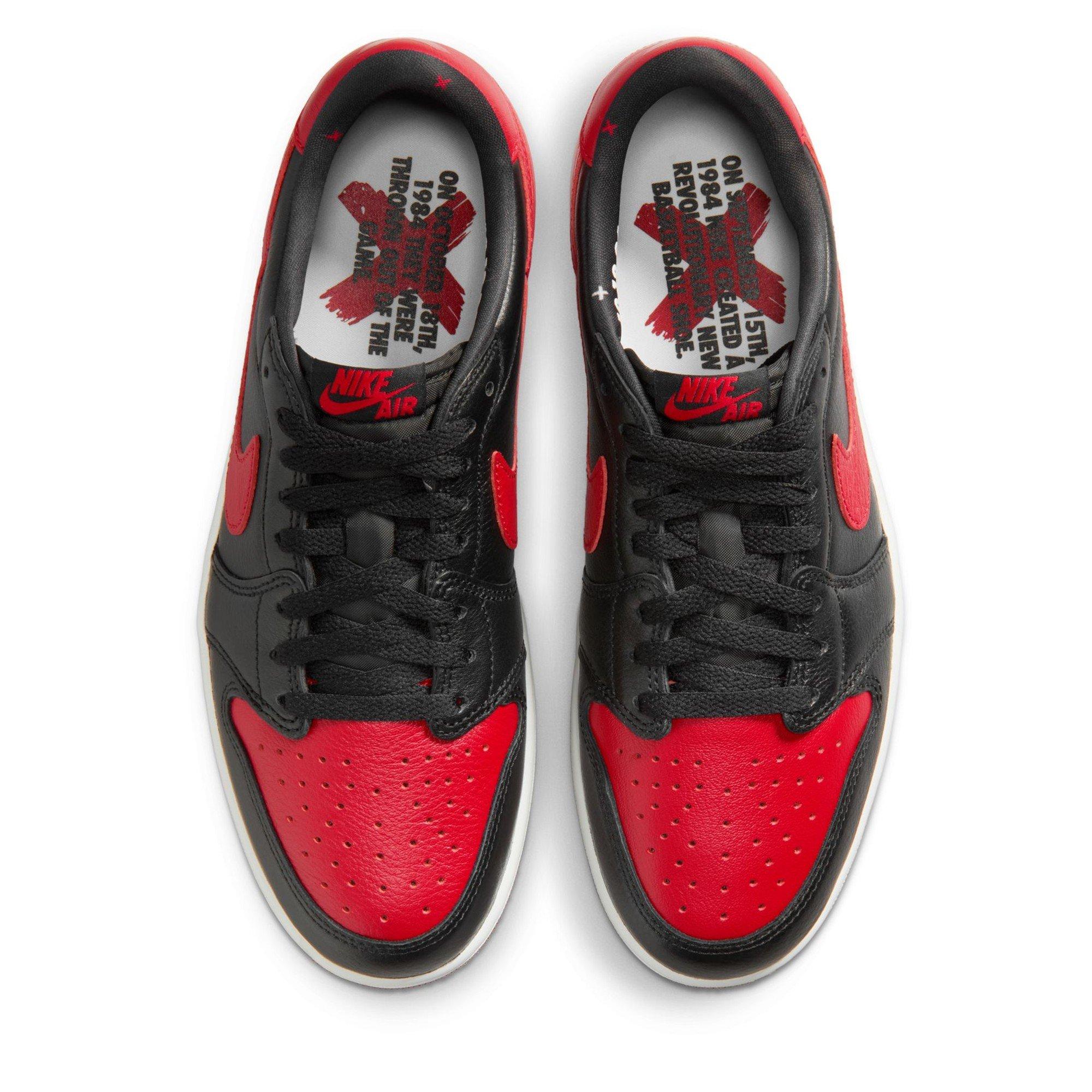 Black/Var Red - Air Jordan - Mens Air Jordan Low Trainers - 5
