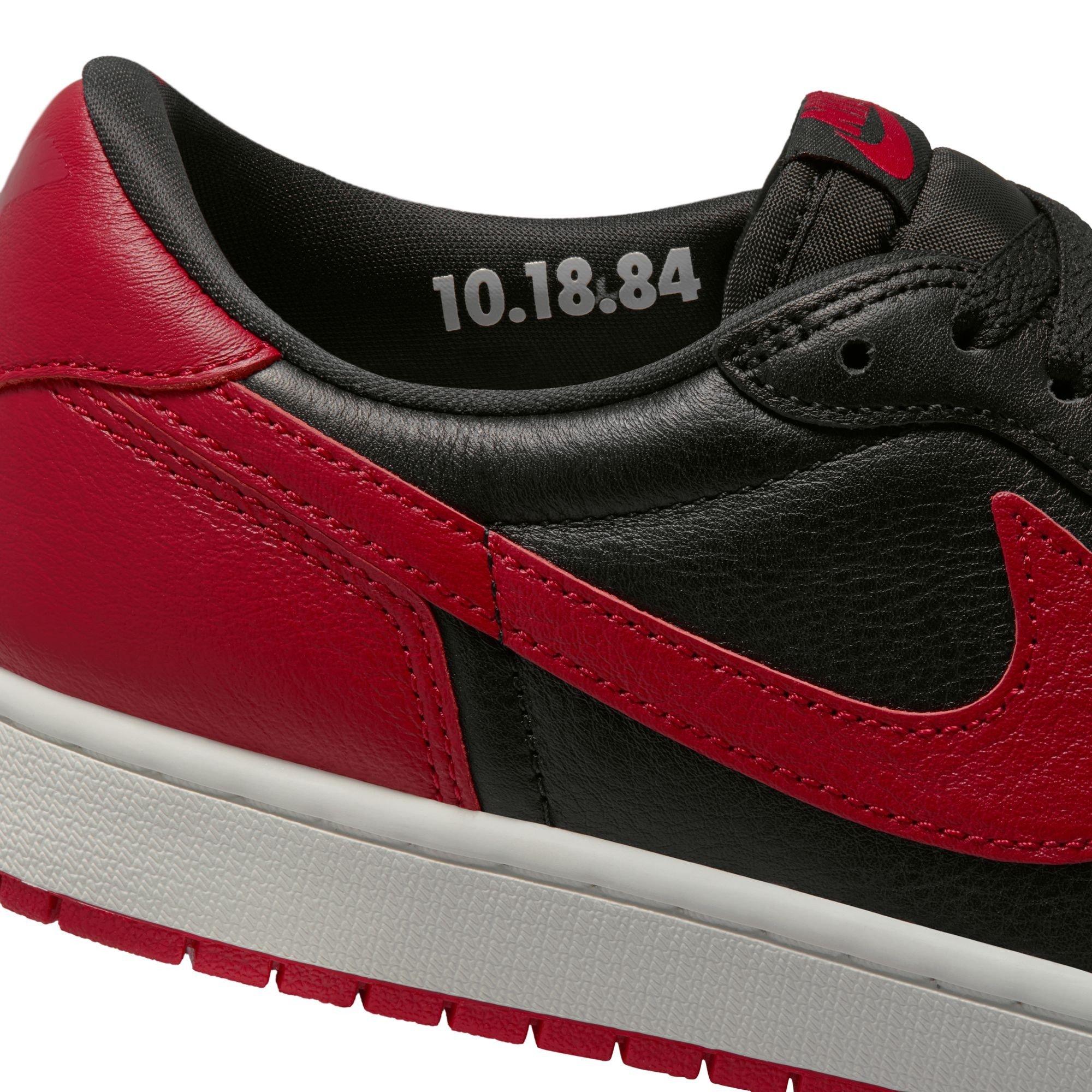 Black/Var Red - Air Jordan - Mens Air Jordan Low Trainers - 10