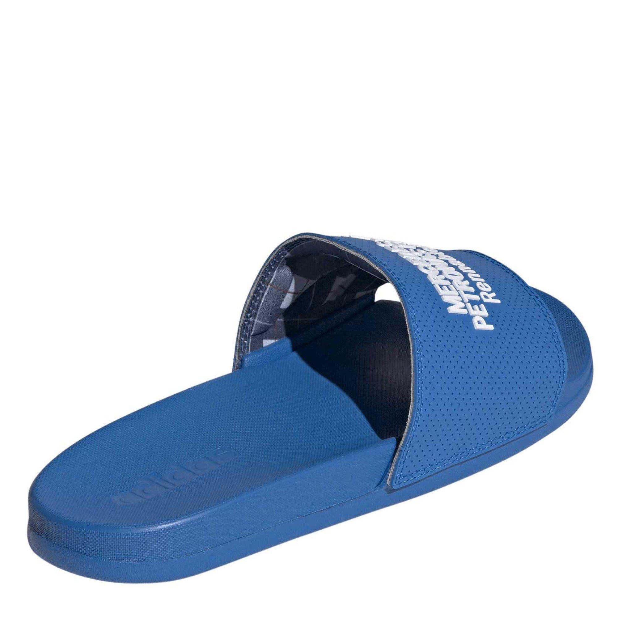 Blue/White - adidas Originals - Adidas Adilette COMF Sn63 - 4