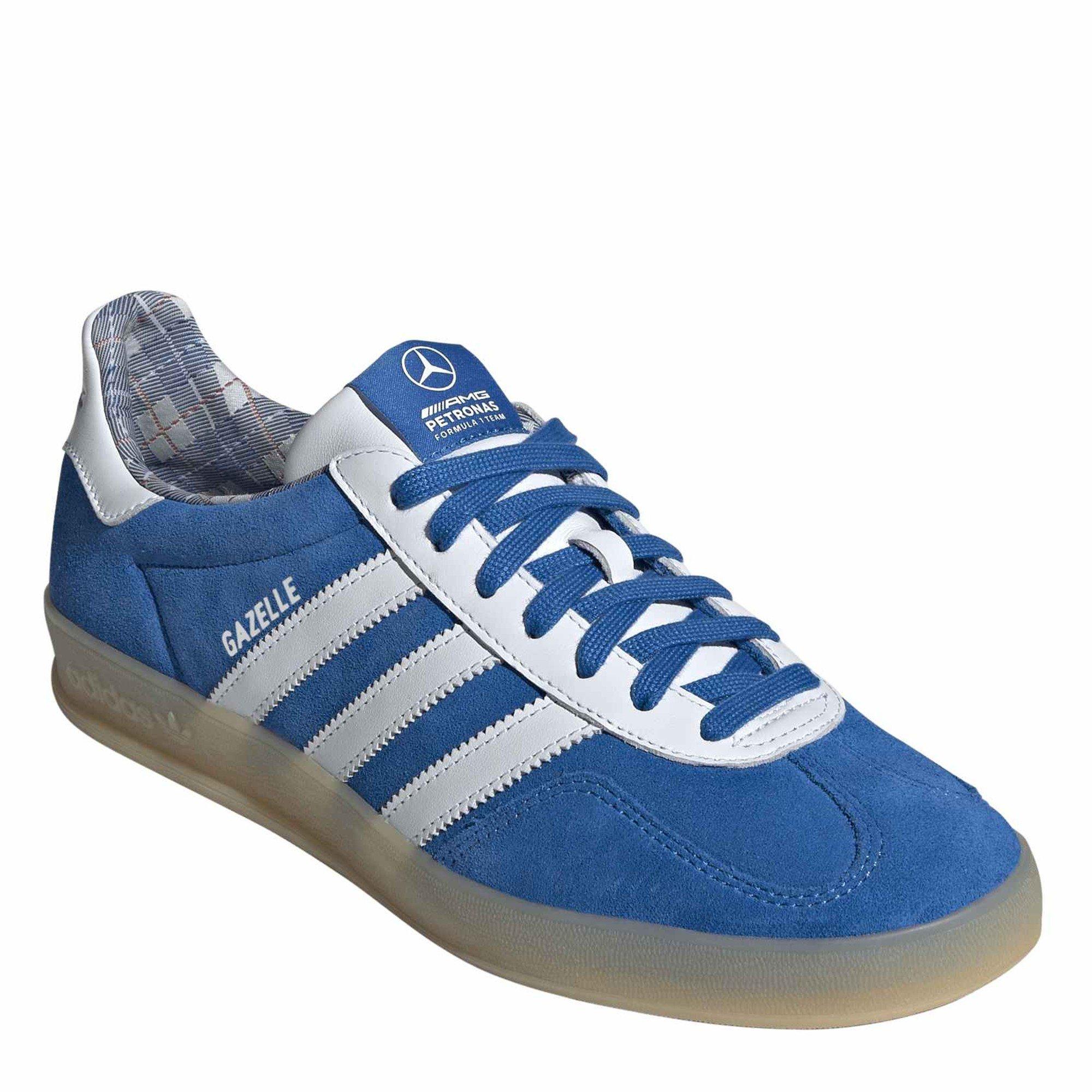 Blue/White - adidas Originals - Adidas Gazelle Indr Sn63 - 3
