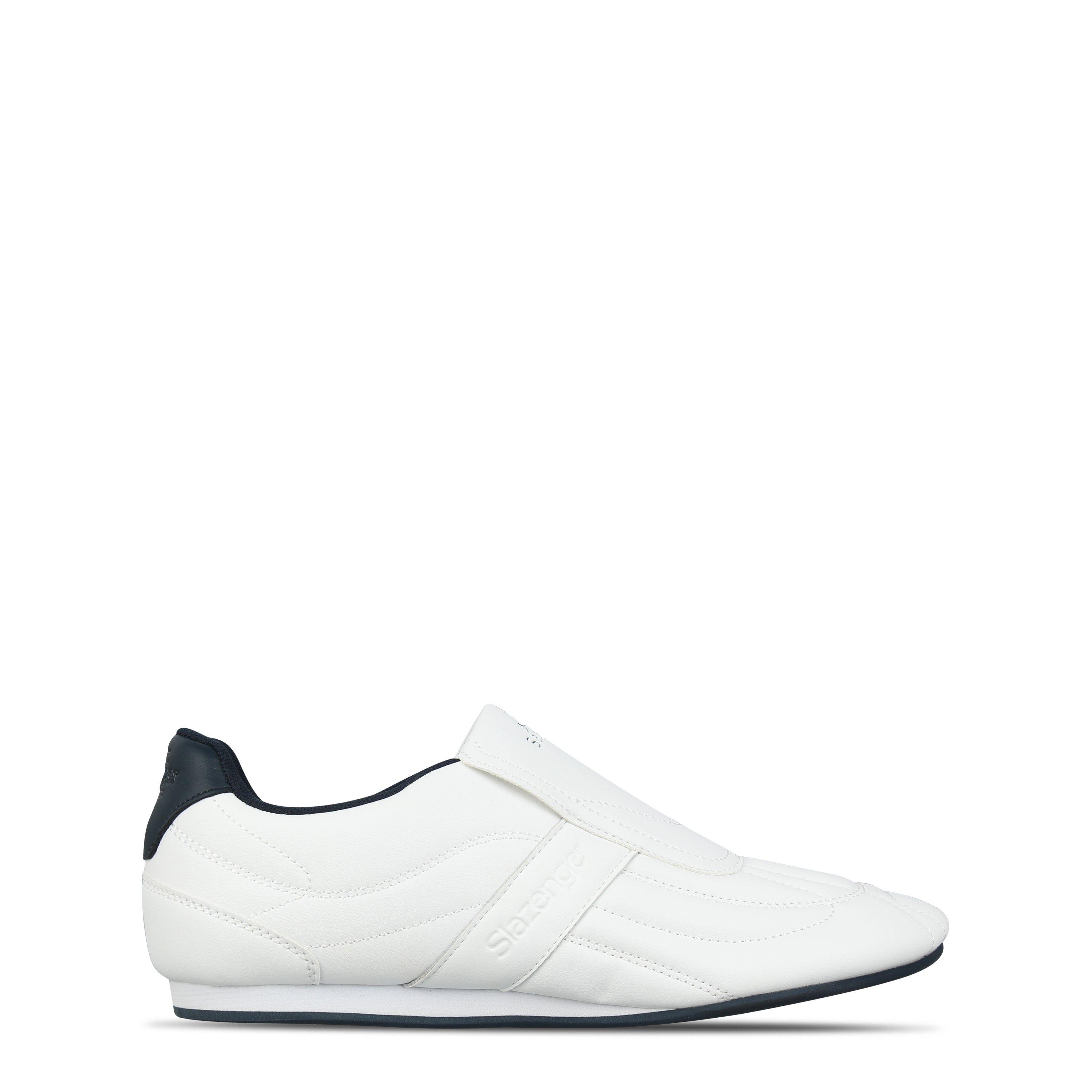 White/Navy - Slazenger - Warrior Trainer Mens - 1