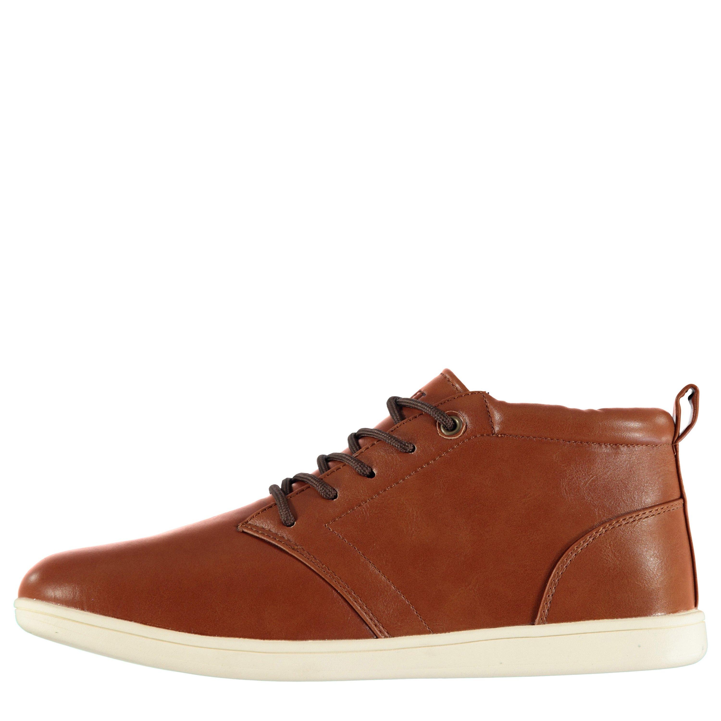 Bronceado - Soviet - Botas Mid Whitehall para hombres - 4