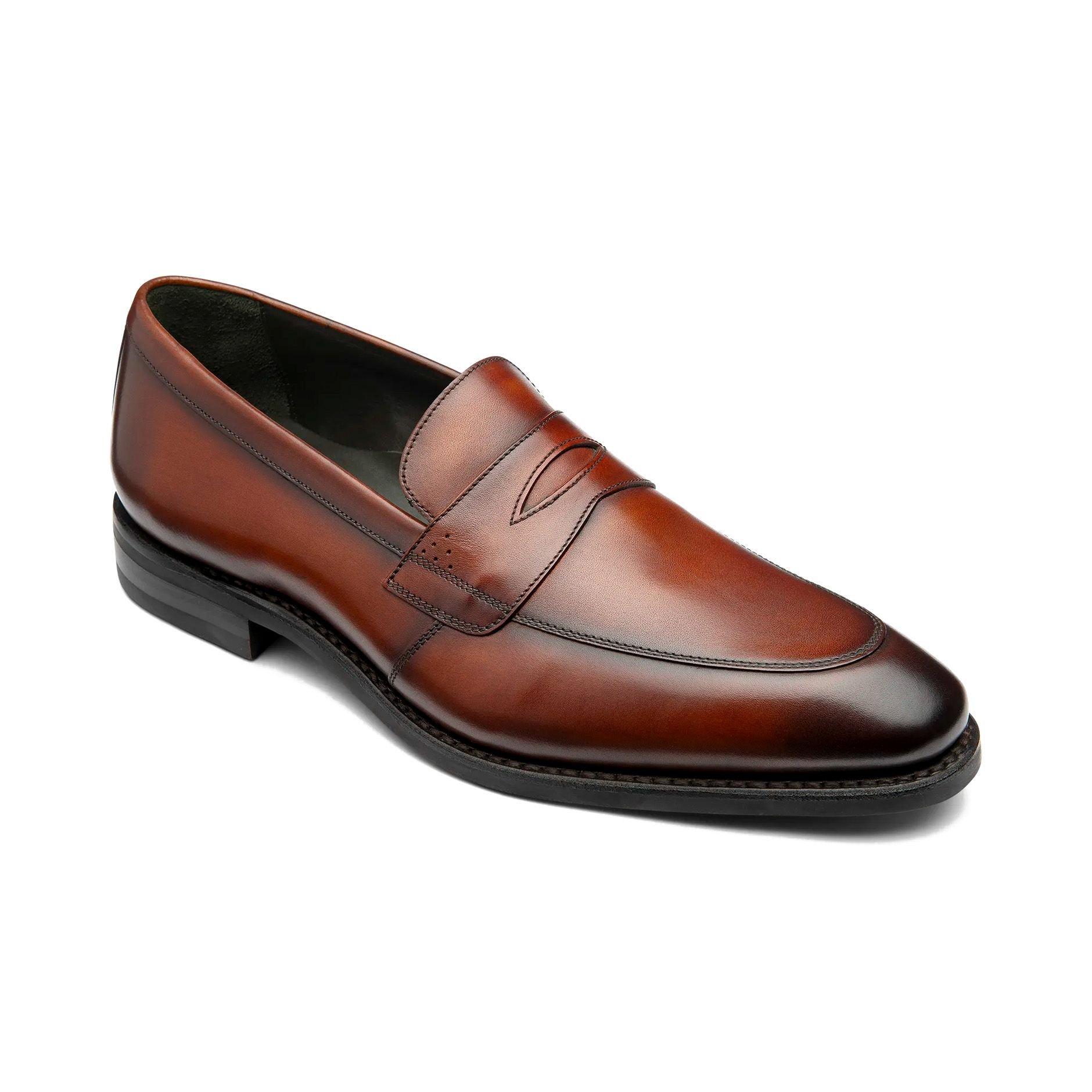 Scotch Calf - Loake - Men's Lynch Loafers - 1