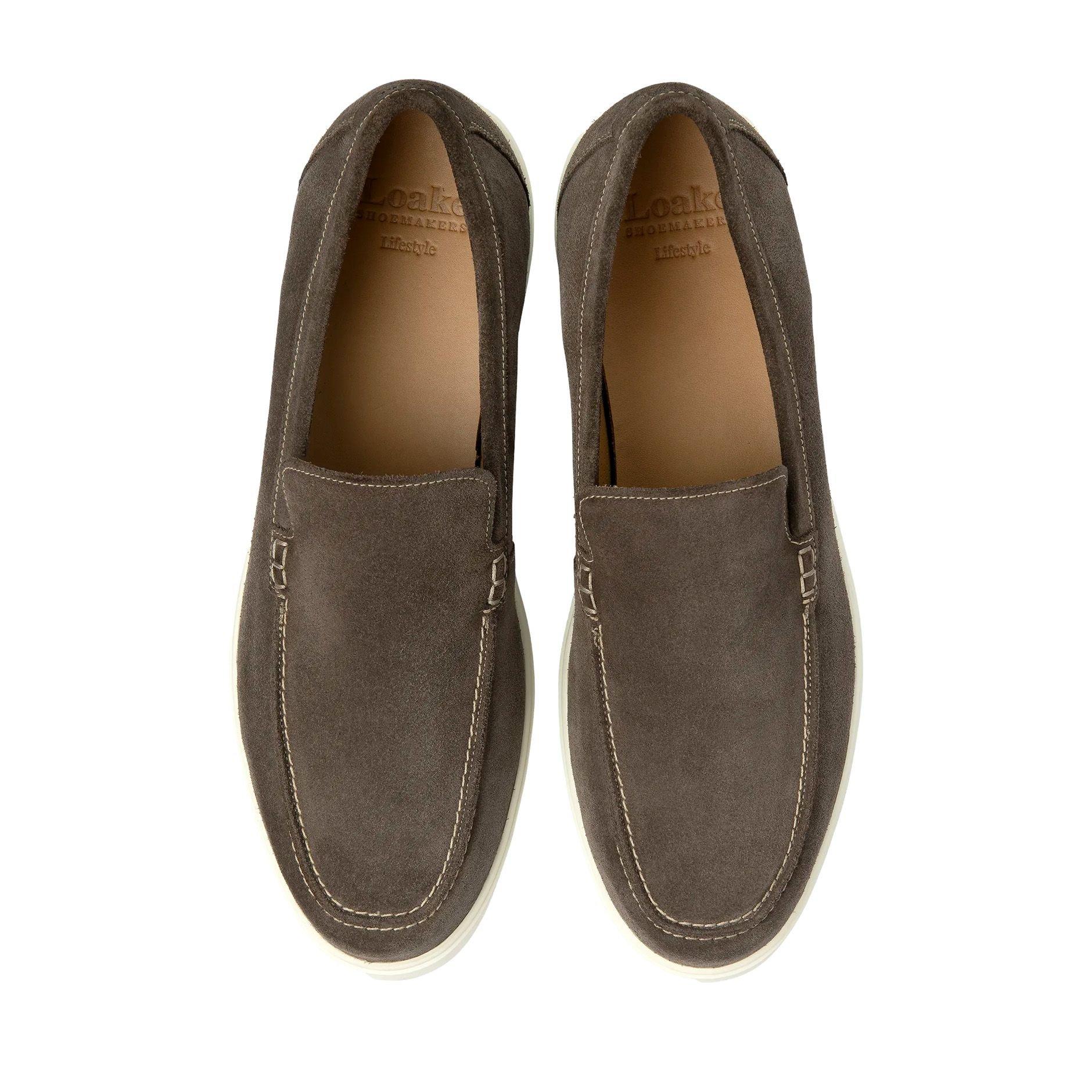 Anthracite - Loake - Men's Tuscany Loafers - 3