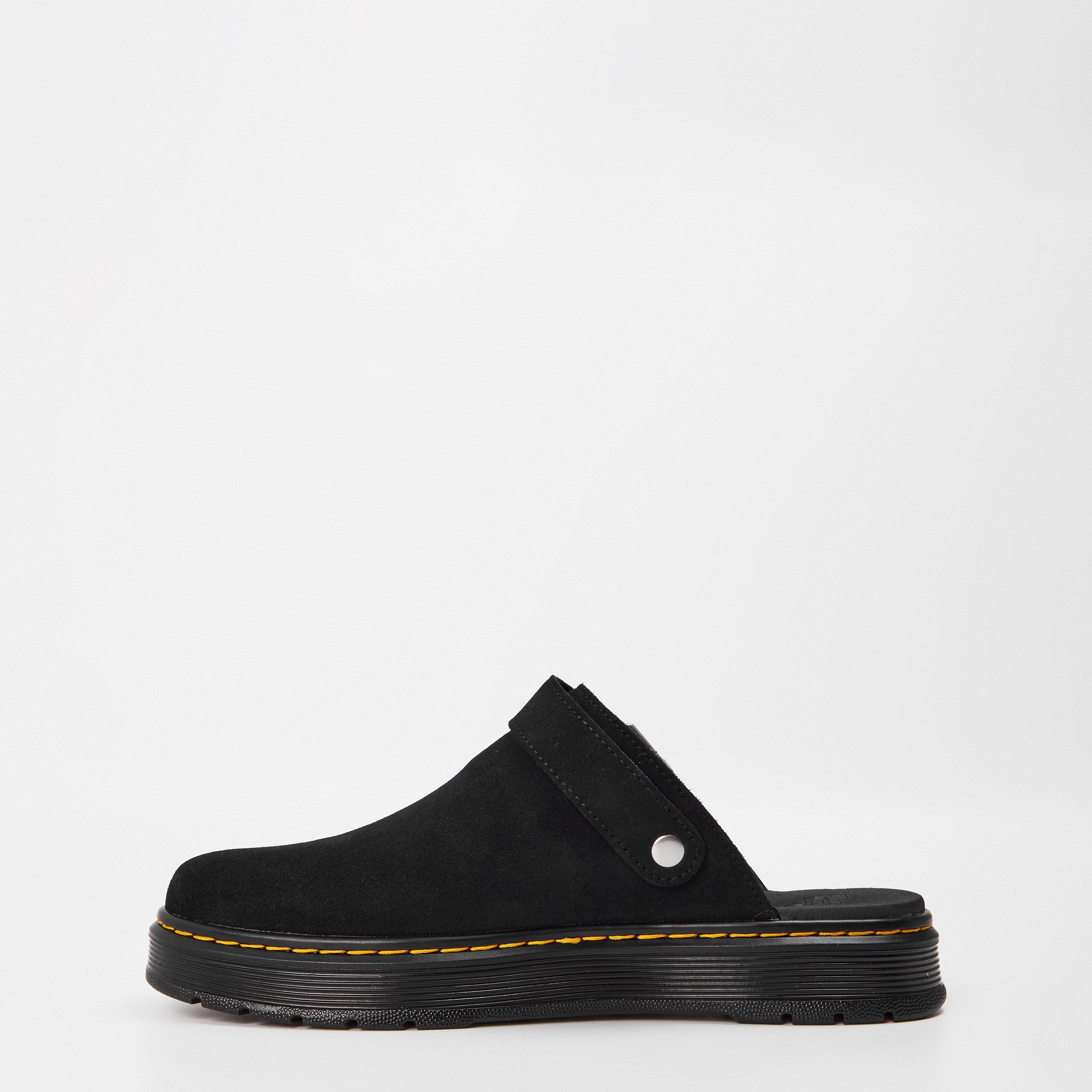 Black Suede - Dr Martens - Mens Brookline Mules - 2