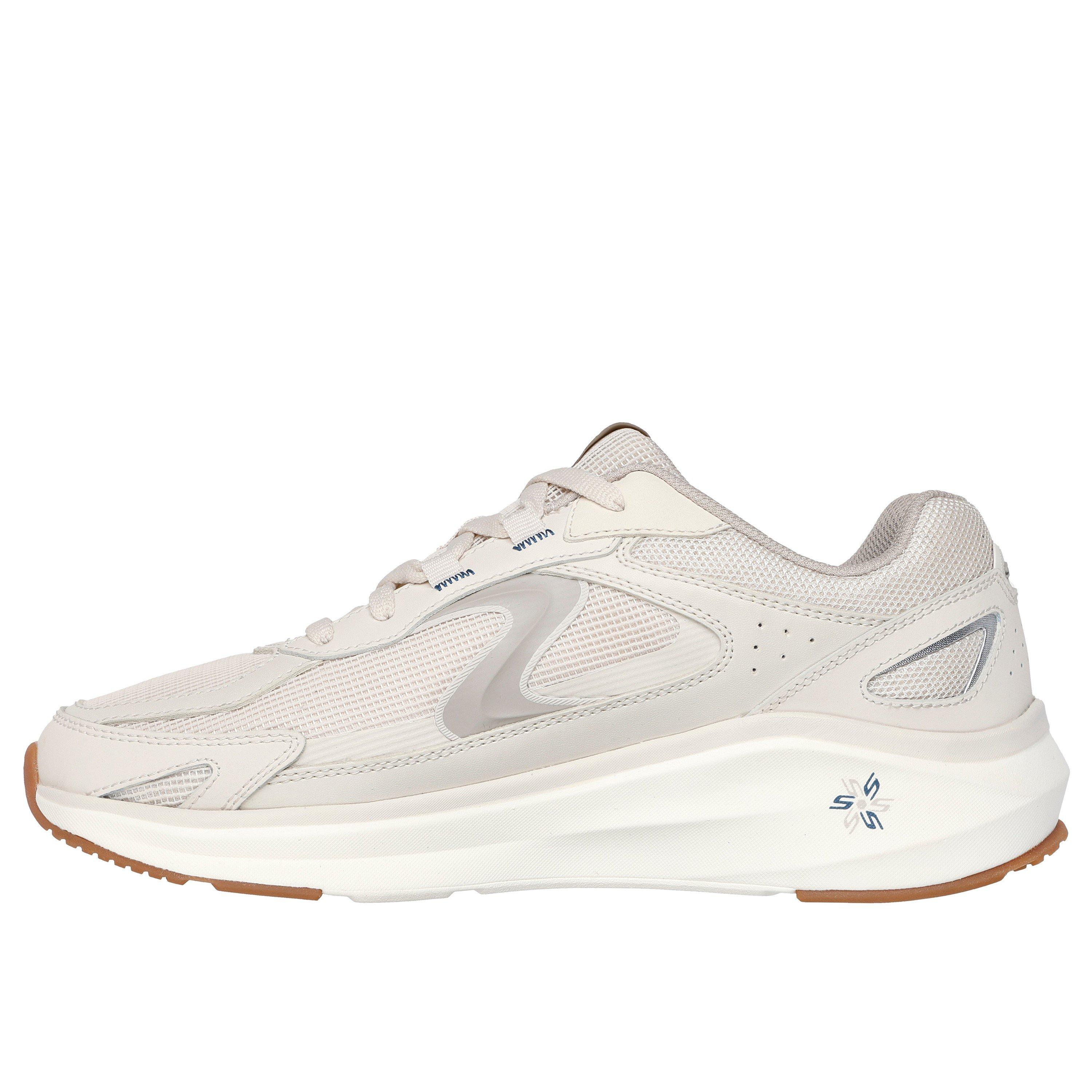 Ntrl Lth/Pu/M - Skechers - Vertex Low-Top Trainers - 2