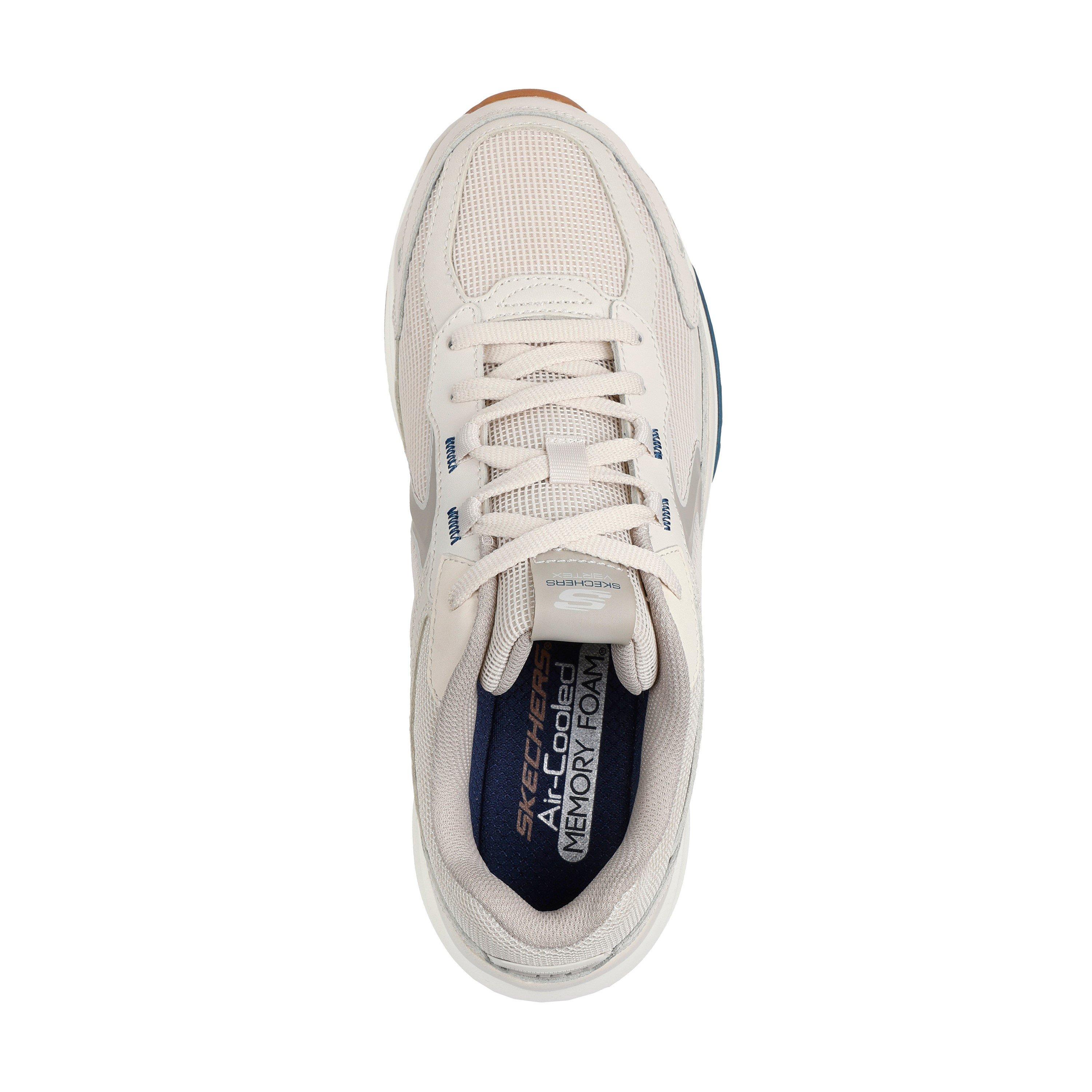 Ntrl Lth/Pu/M - Skechers - Vertex Low-Top Trainers - 5