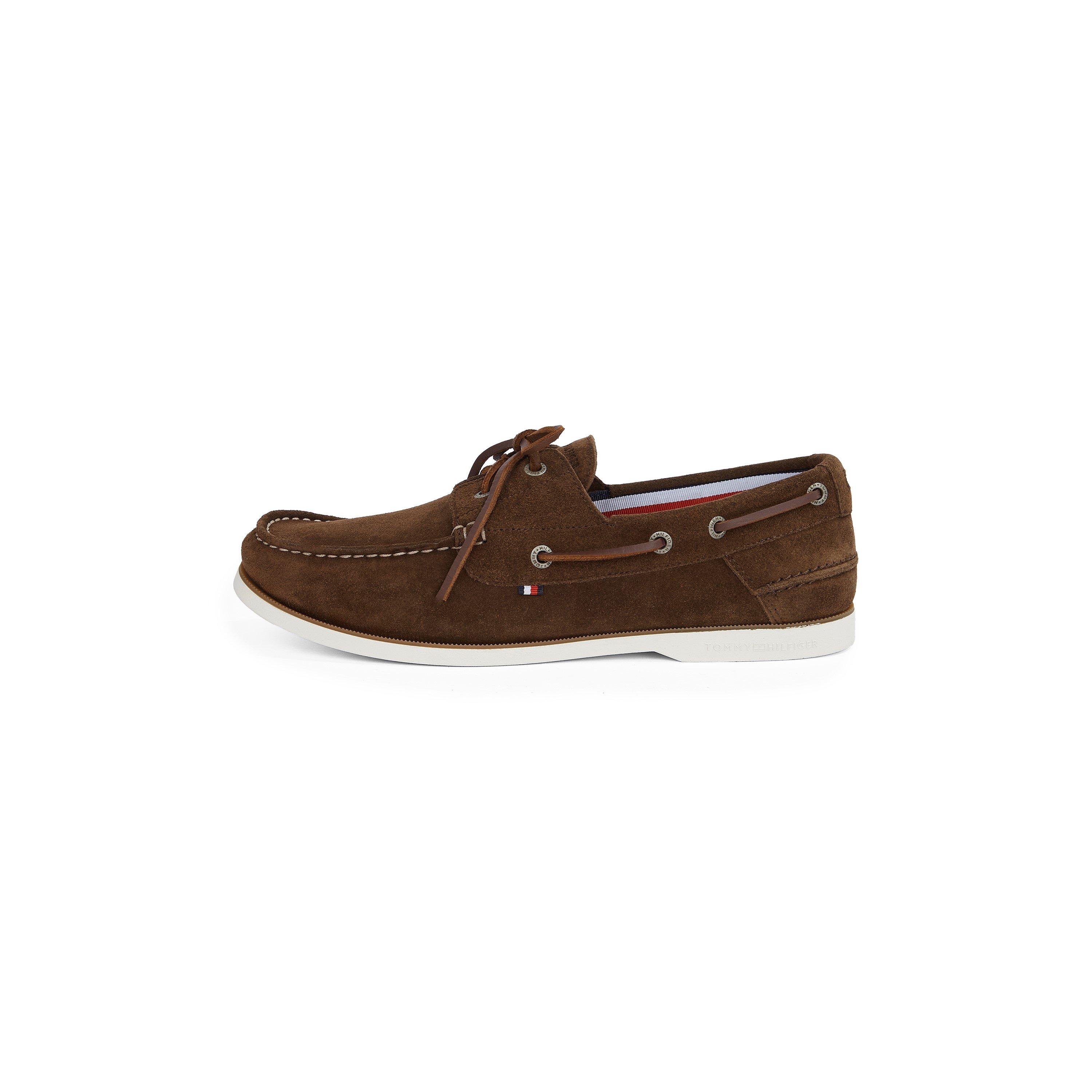 Legacy Brown - Tommy Hilfiger - TH BOAT SHOE CORE SUEDE - 2