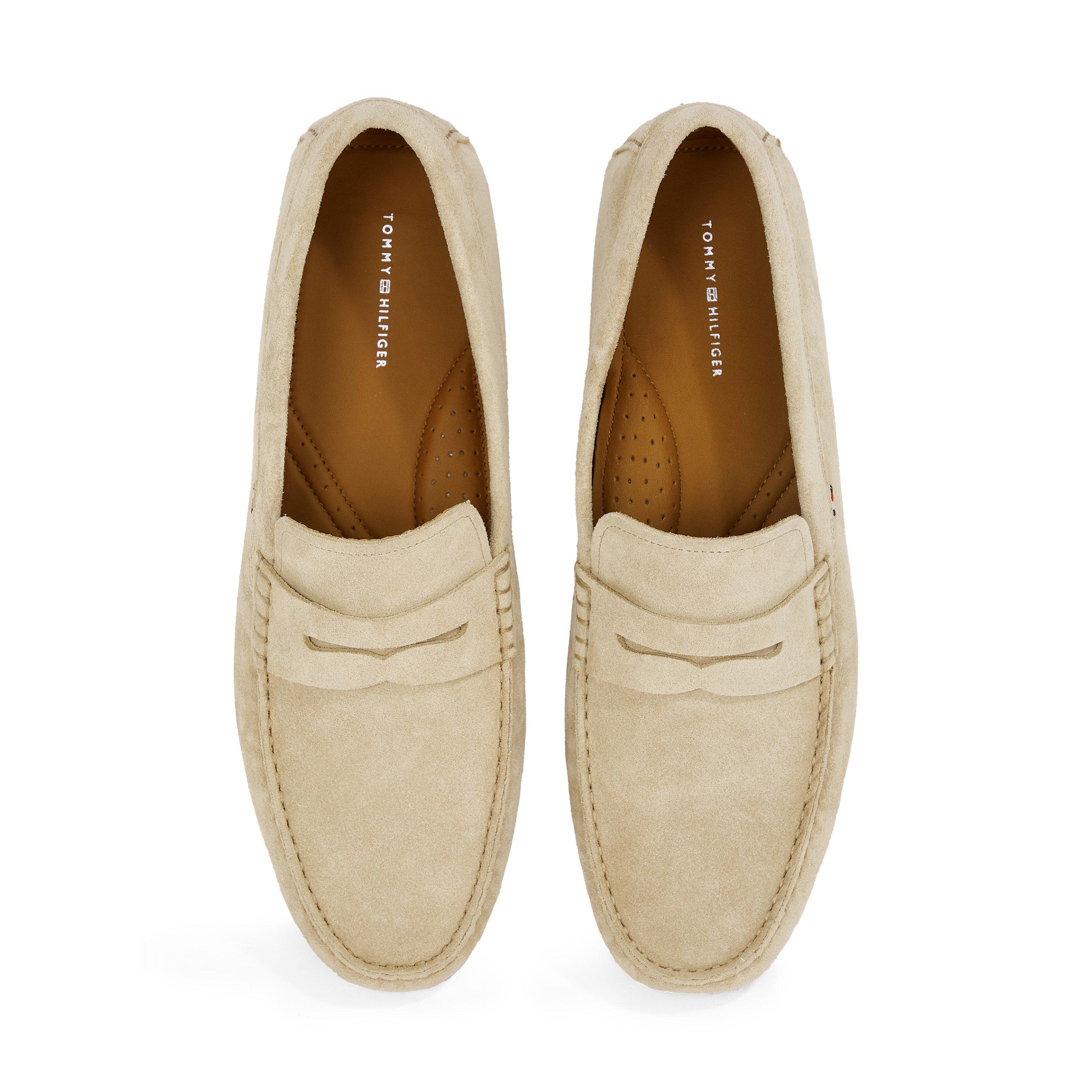 Beige - Tommy Hilfiger - CASUAL HILFIGER SUEDE DRIVER - 5