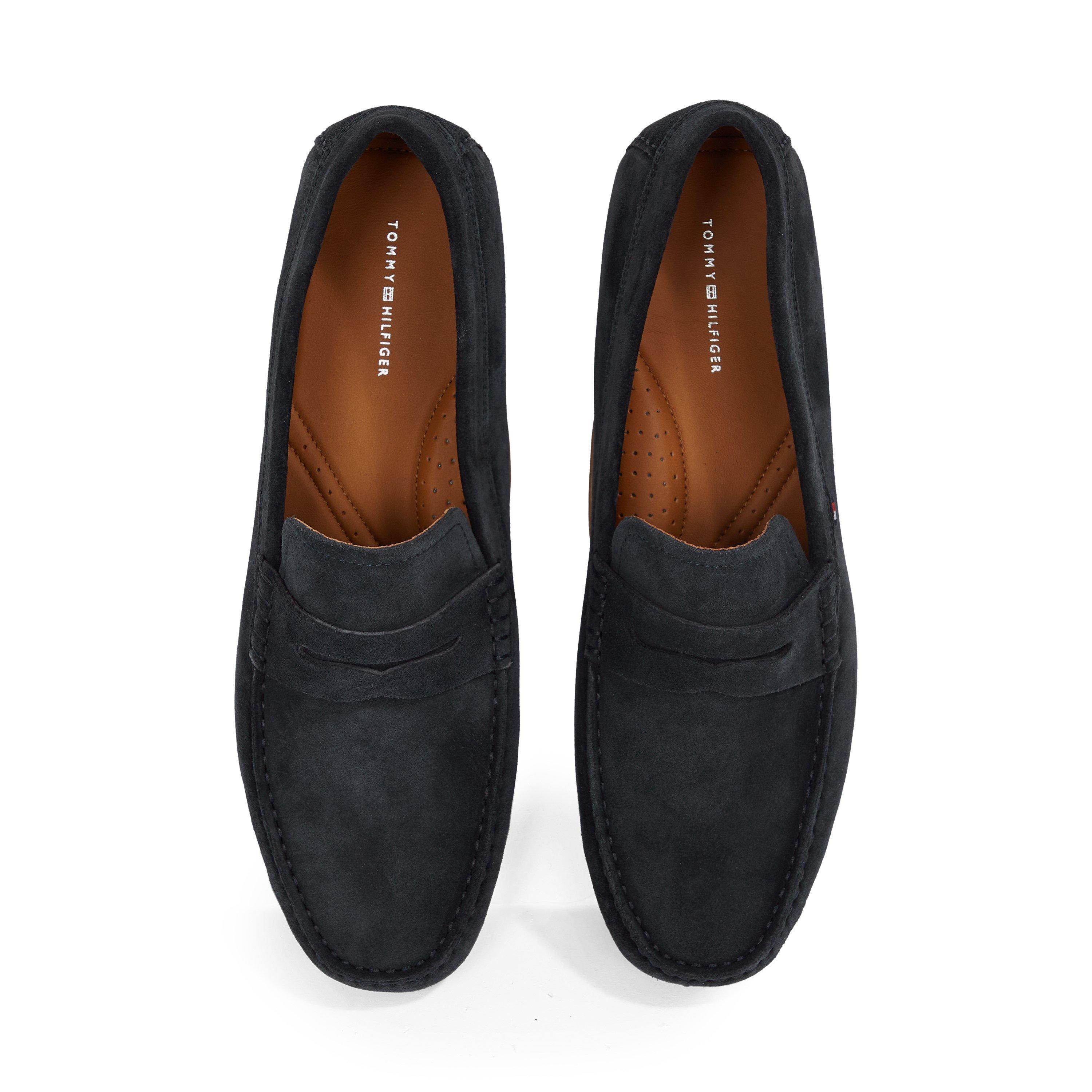 Navy - Tommy Hilfiger - CASUAL HILFIGER SUEDE DRIVER - 5