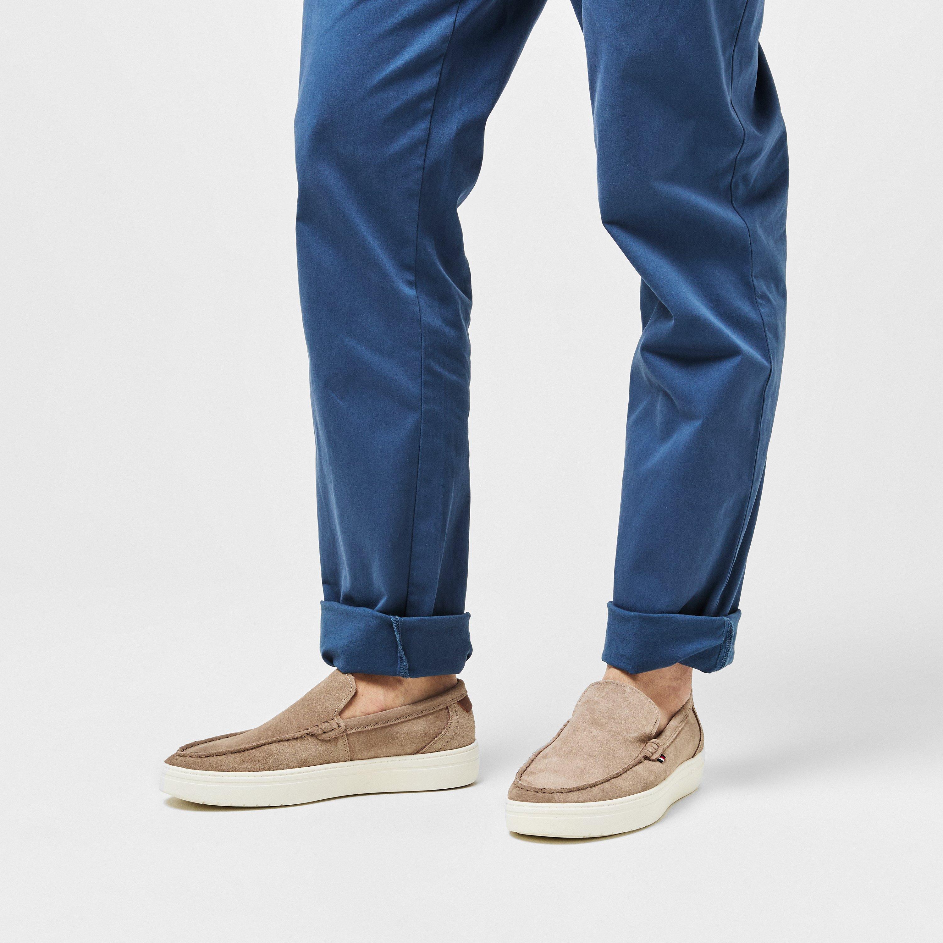 Costal Taupe - Tommy Hilfiger - MODERN LIGHT HYBRID SUEDE LOAFER - 3