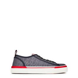 Christian Louboutin Pedro Logo Jacquard Canvas Sneakers