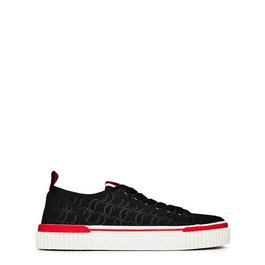 Christian Louboutin Pedro Logo Jacquard Canvas Sneakers