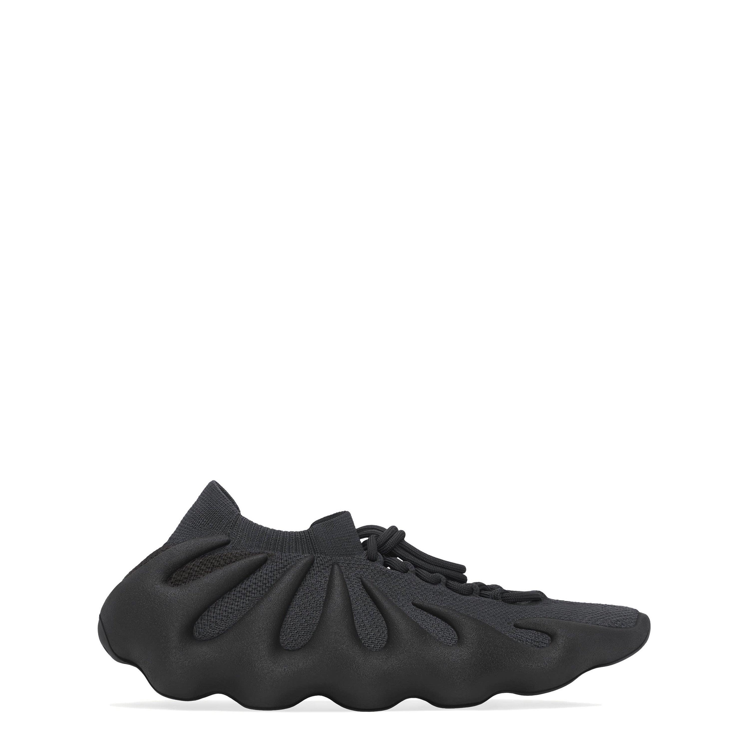 Utility Black - Yeezy - Men's 450 Sock-Style Ankle Sneakers - 1