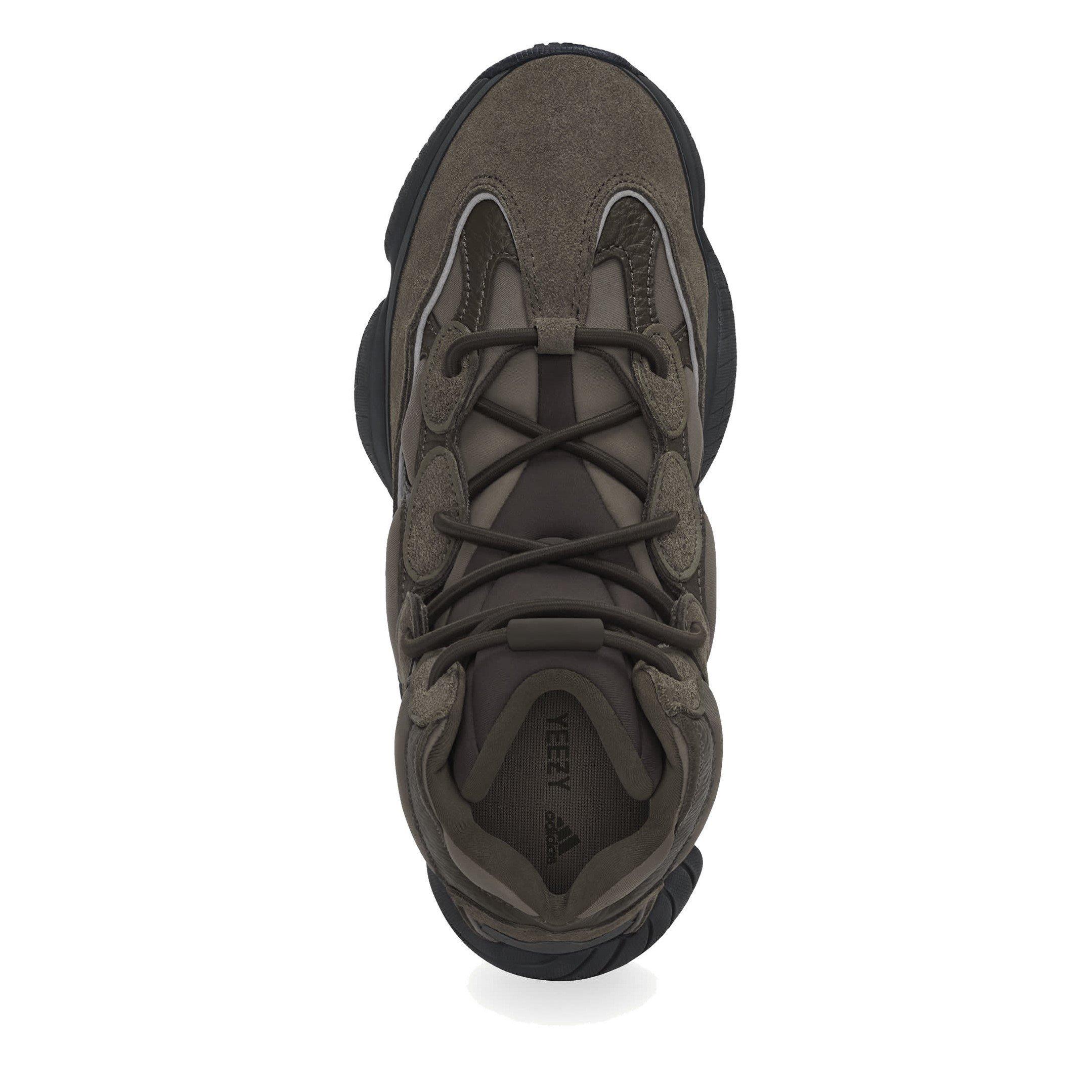 Taupe Black - Yeezy - Men's 500 High-top Sneakers - 3