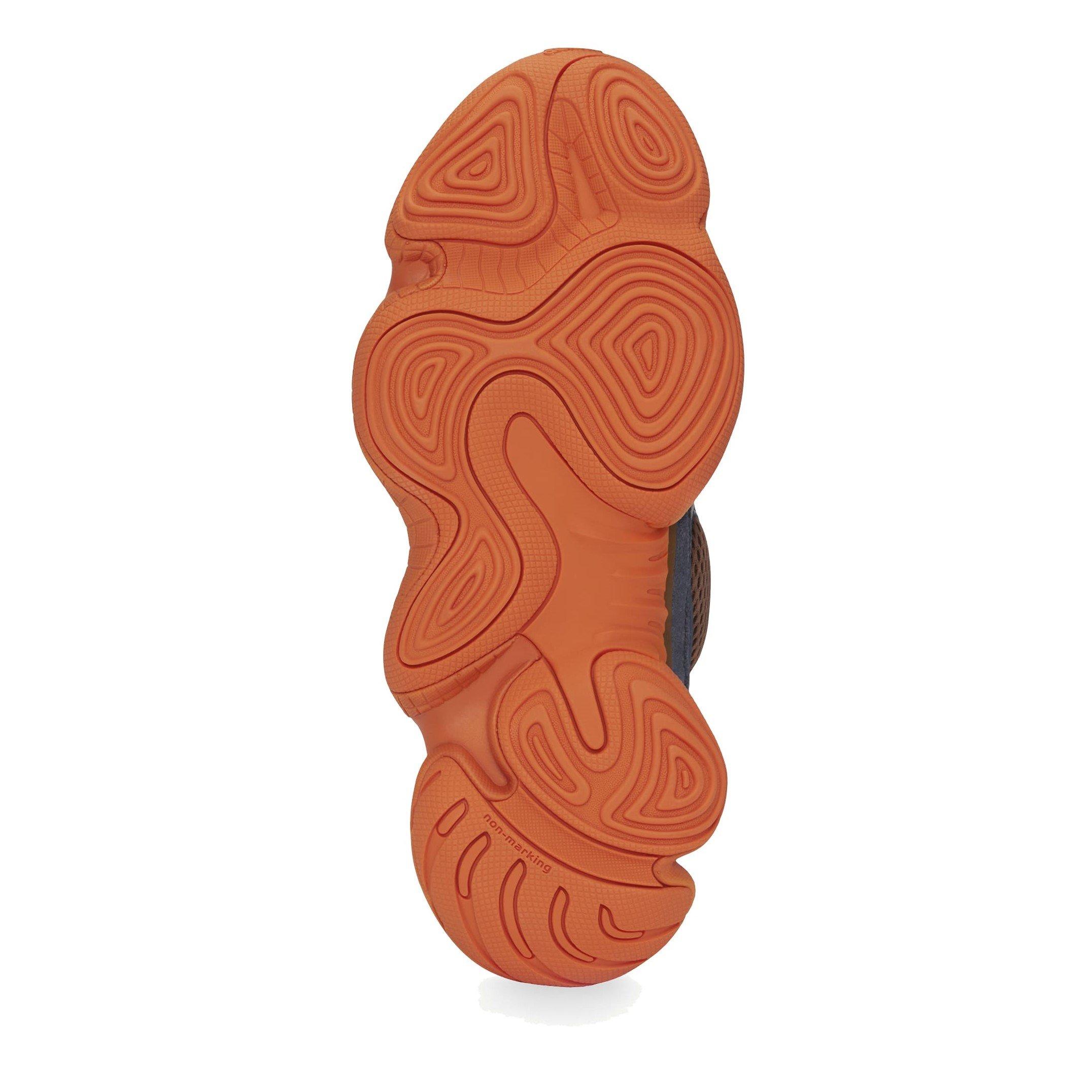 Tactile Orange - Yeezy - Men's 500 High-top Sneakers - 4