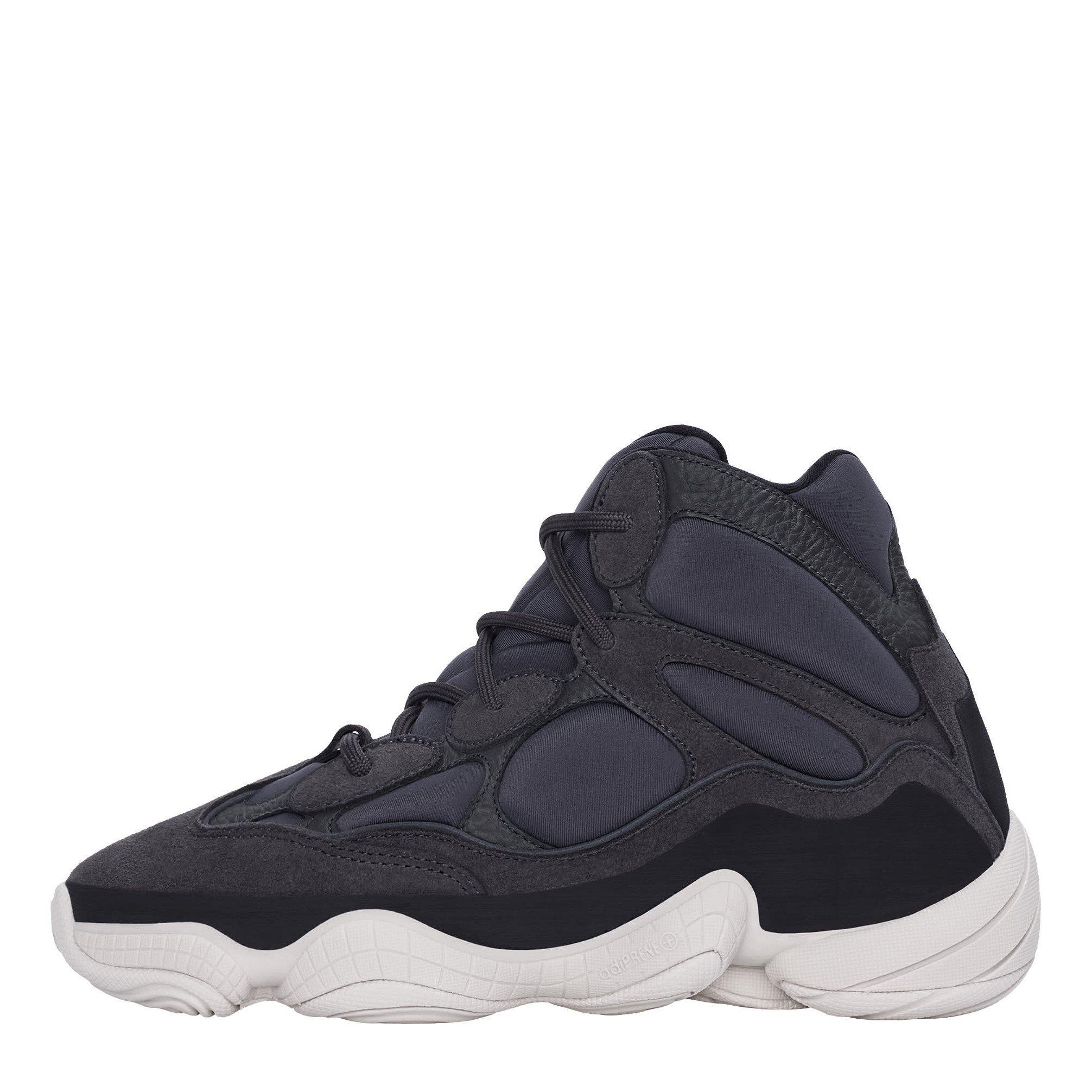 Schiefer/Kernschwarz - Yeezy - Men's 500 High-top Sneakers - 2