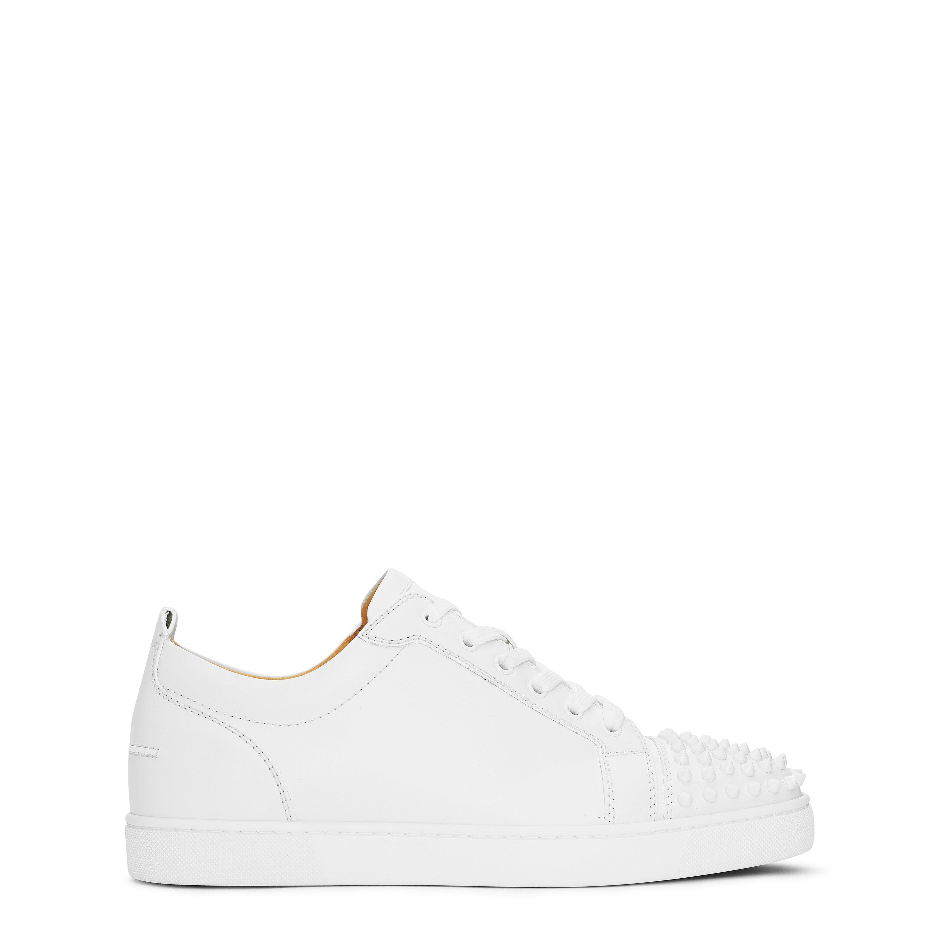 White Leather - Christian Louboutin - Men's Louis Junior Leather Trainers - 1