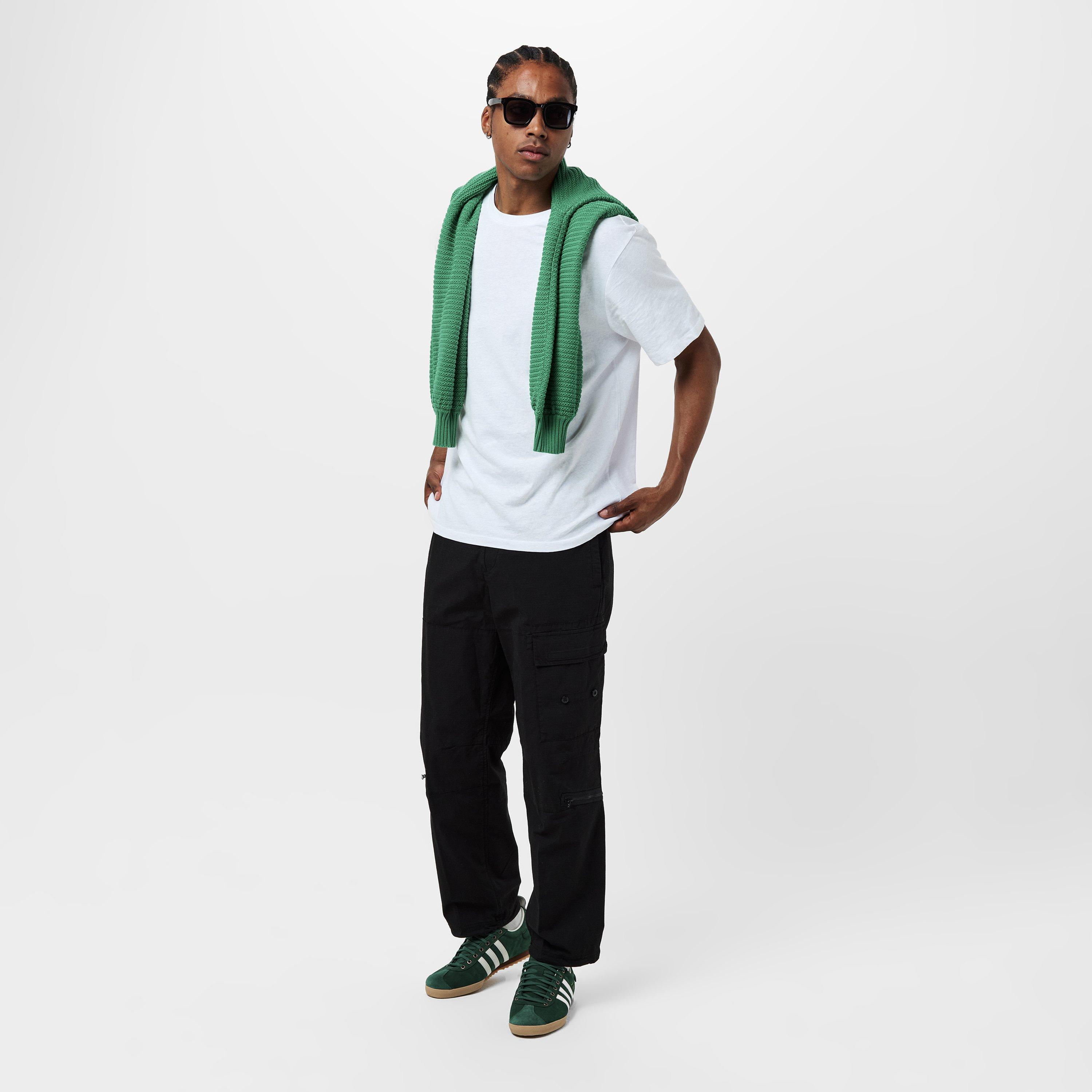 Green/White - adidas Originals - Men's Samba 62 Low-Top Trainers - 7