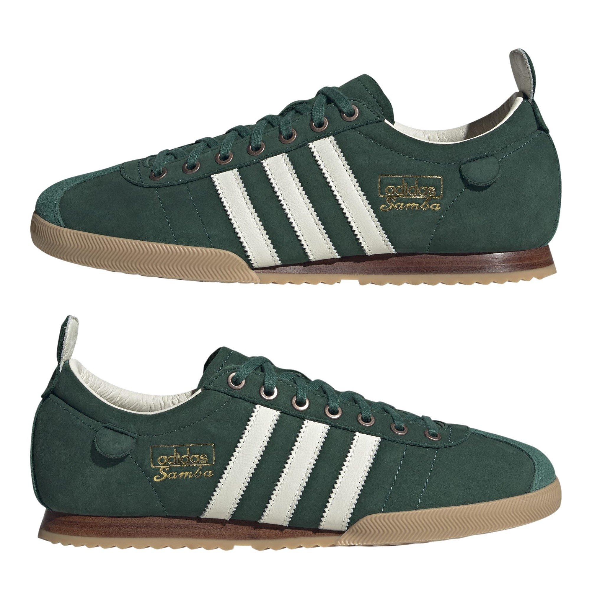 Green/White - adidas Originals - Men's Samba 62 Low-Top Trainers - 9