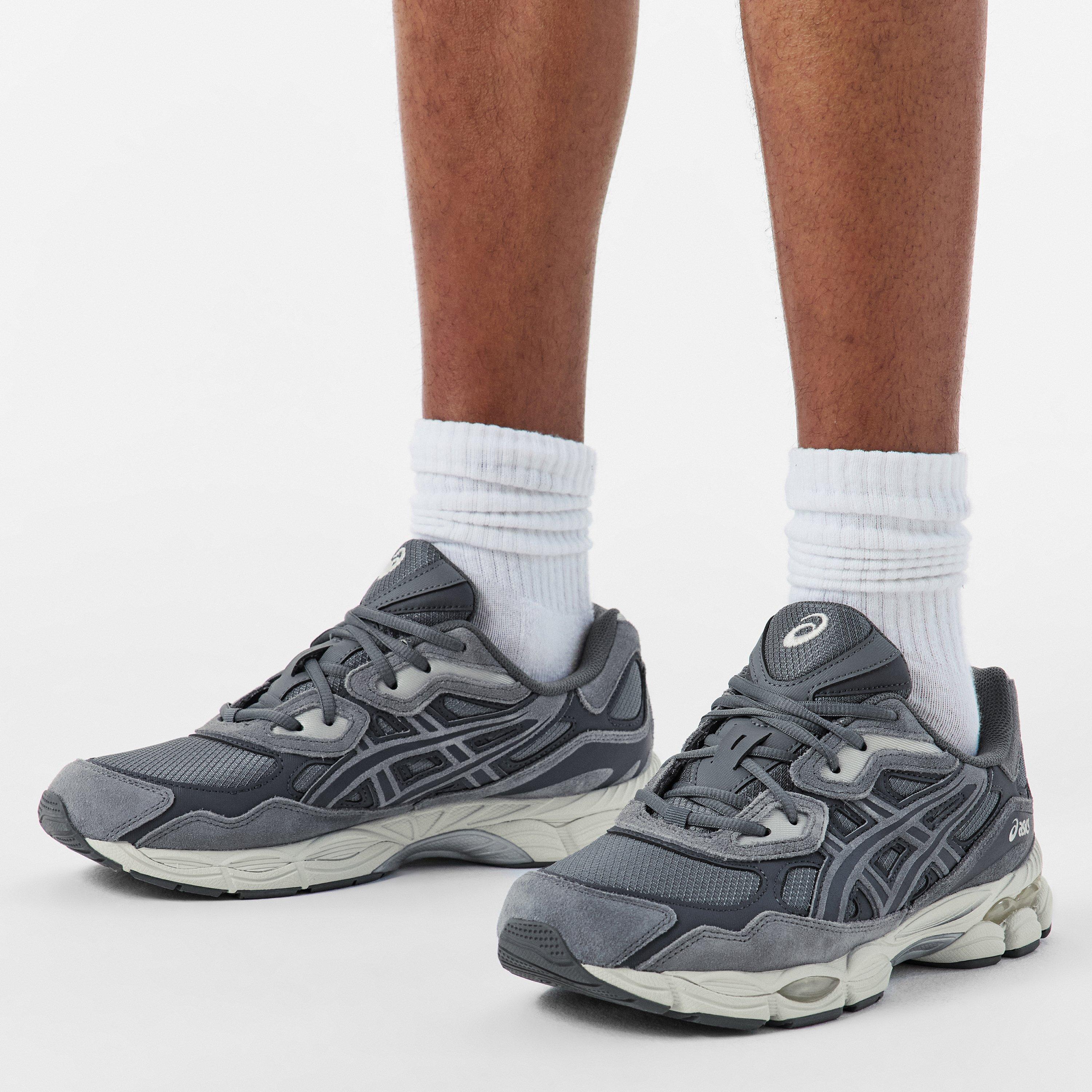 Steel Grey/Grey - Asics - Gel-Nyc Trainers - 3