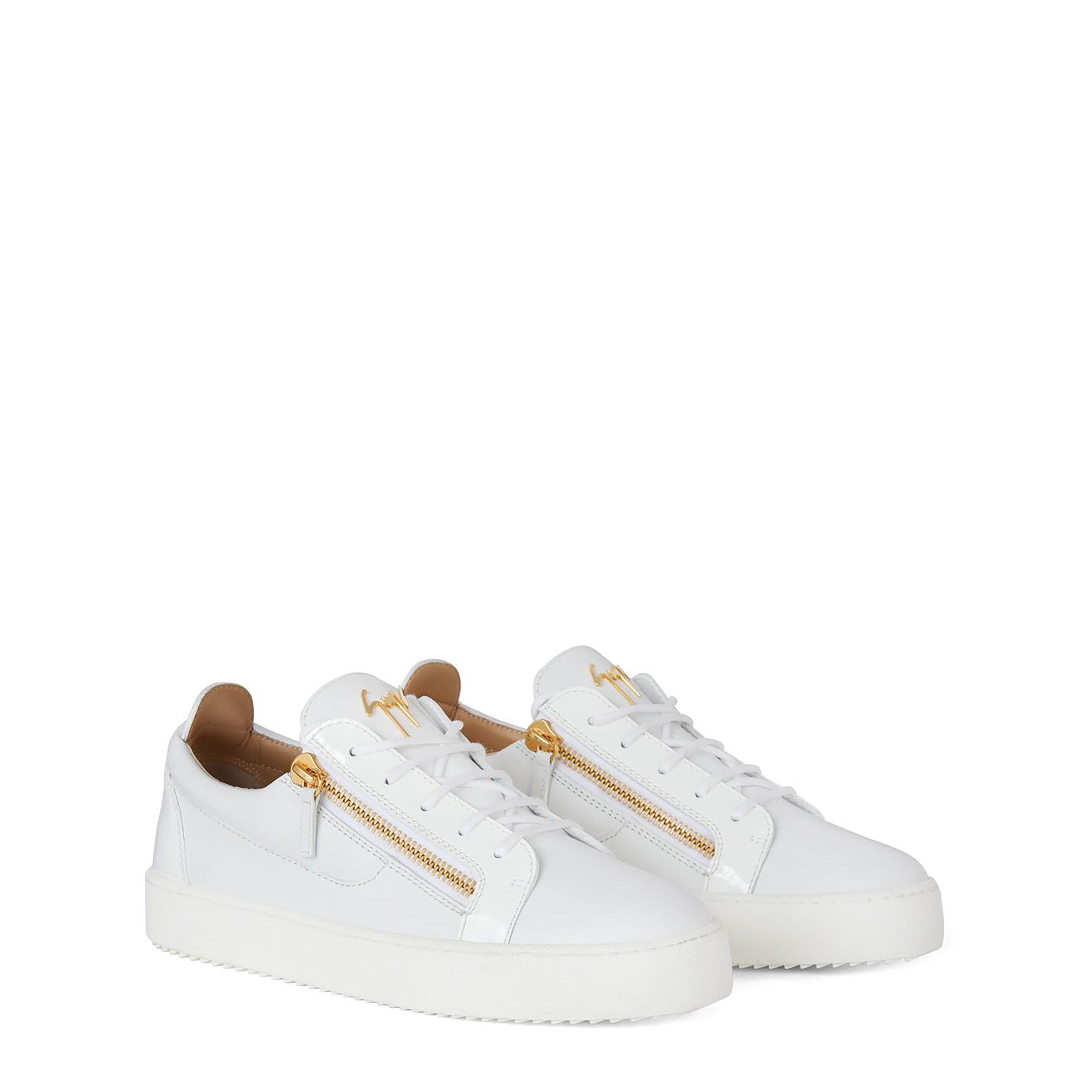 White 86439 - Giuseppe Zanotti - May Patent Trainers - 3