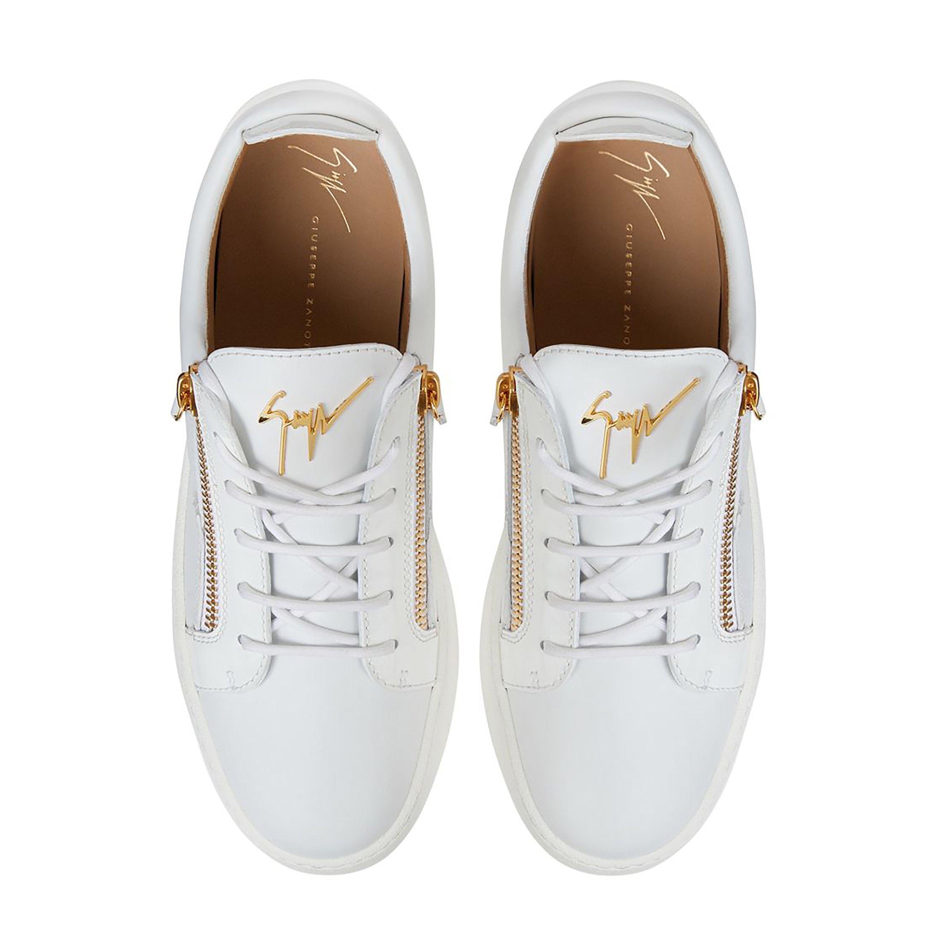 White 86439 - Giuseppe Zanotti - May Patent Trainers - 5