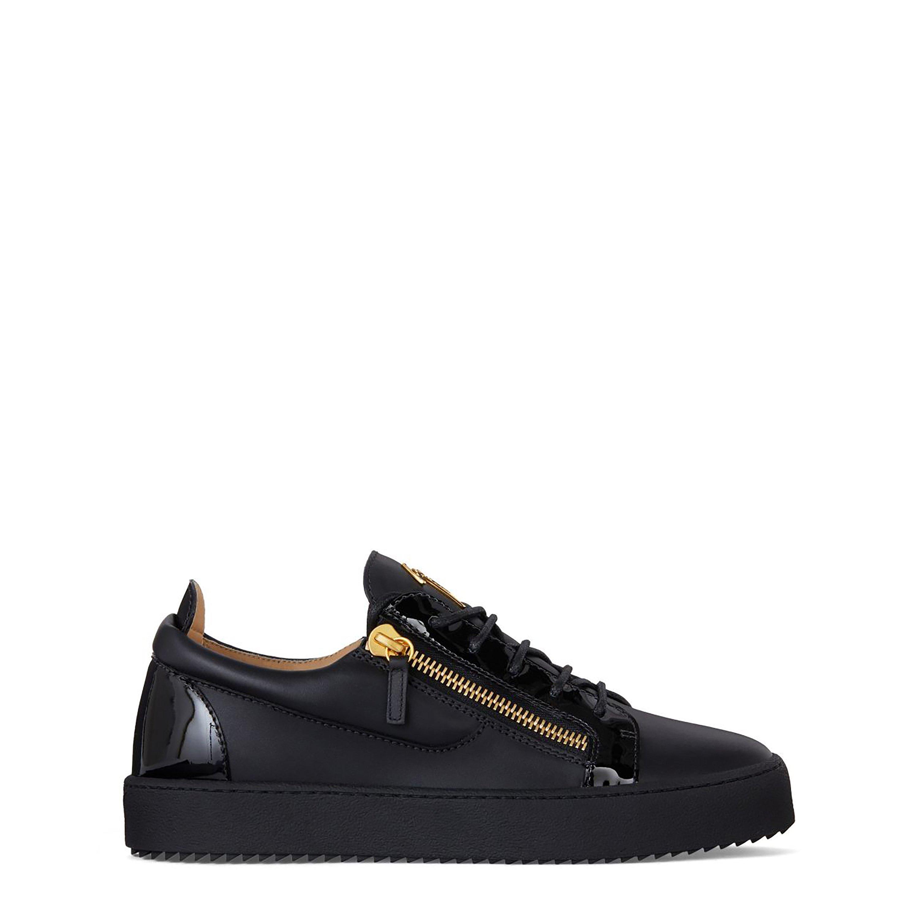Giuseppe Zanotti May Patent Trainers - Black - Size 5 (38)