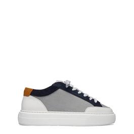 Cleens MenS Minimalist Leather Luxor Trainers