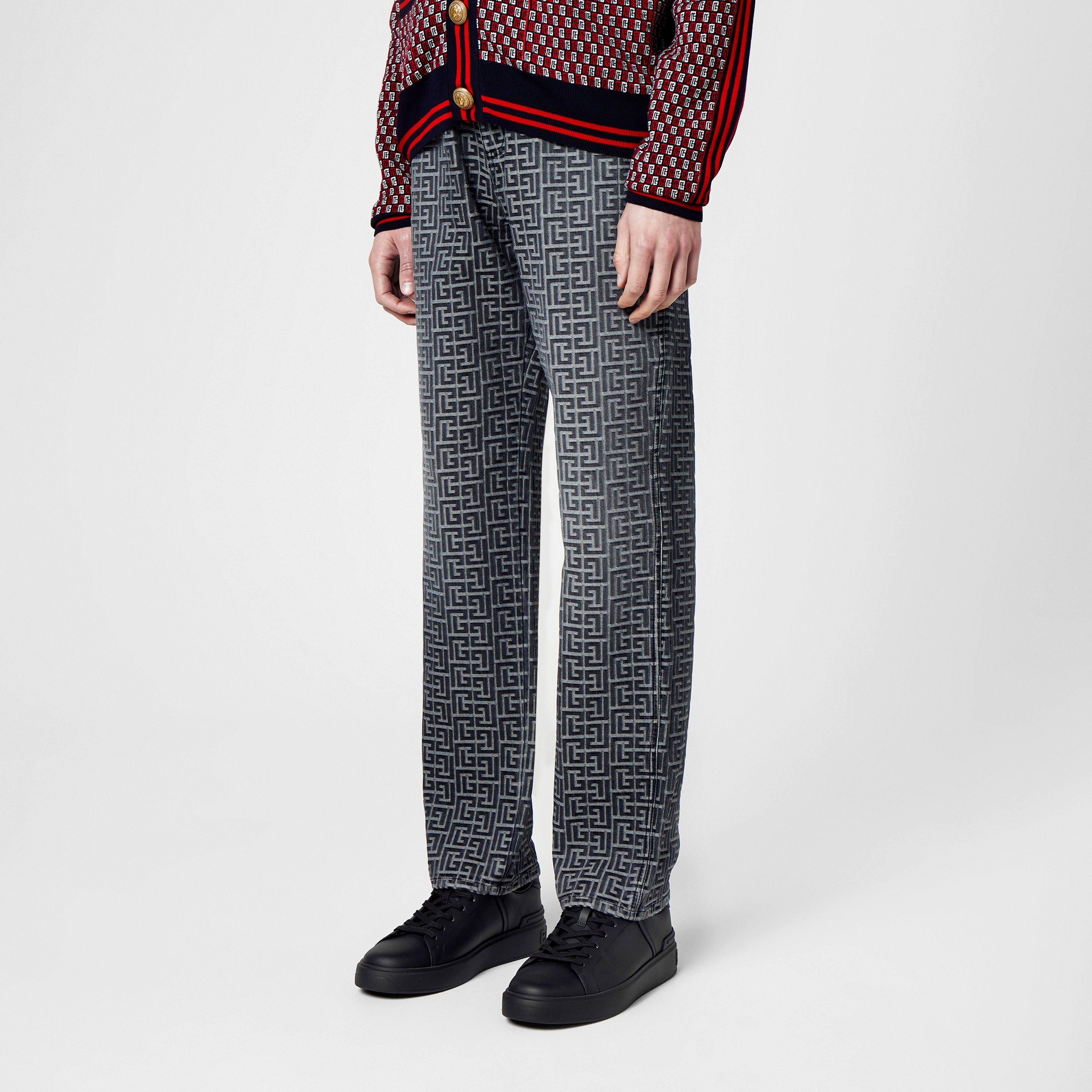 Noir - Balmain - Men's B-Court Classic Leather Trainers - 2