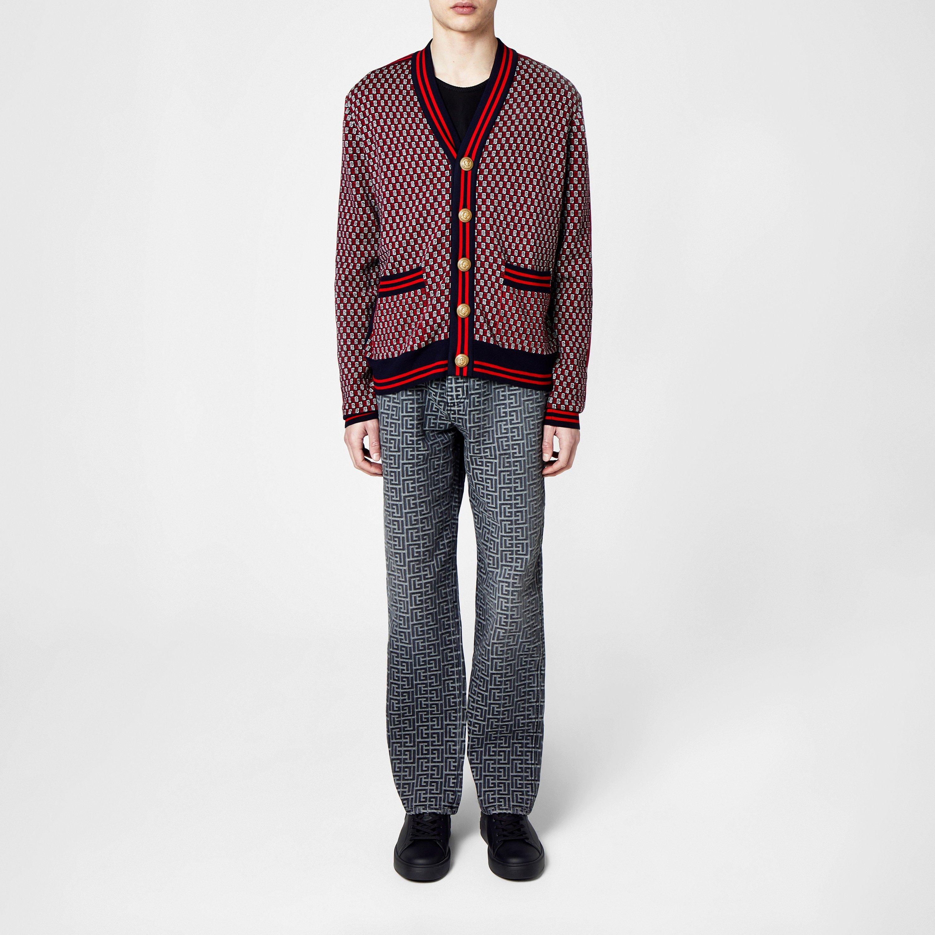 Noir - Balmain - Men's B-Court Classic Leather Trainers - 6